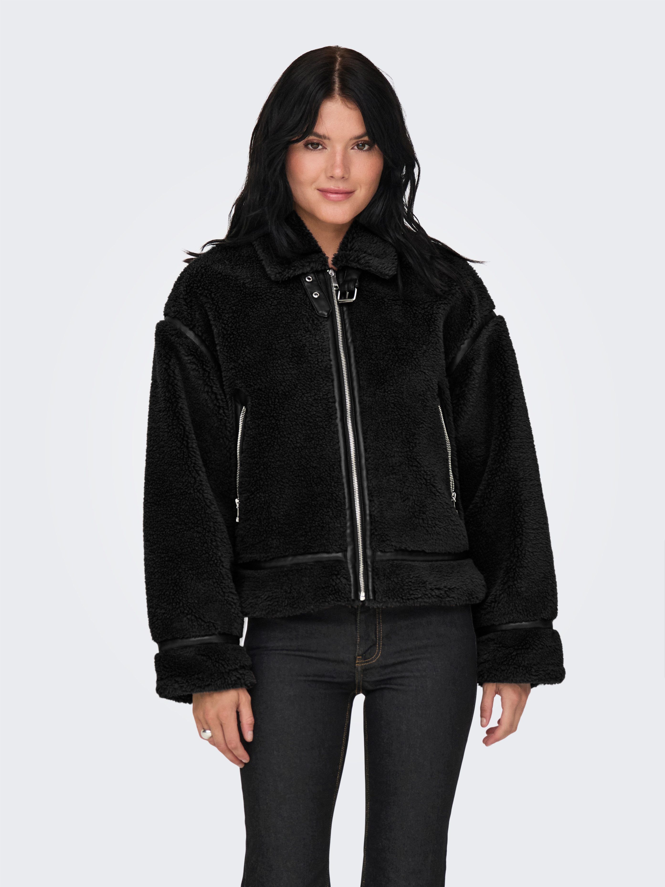 ONLY Plüschjacke ONLMICHELLE TEDDY JACKET OTW günstig online kaufen