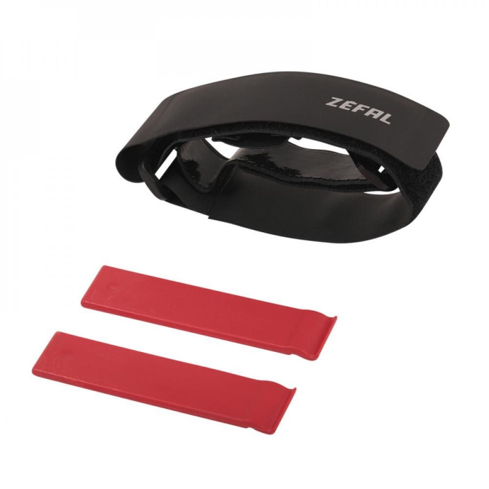 Zefal Fahrradreifenheber Zéfal Schlauchhalter Tube Strap mit Reifenheber One Size - sichere Bef