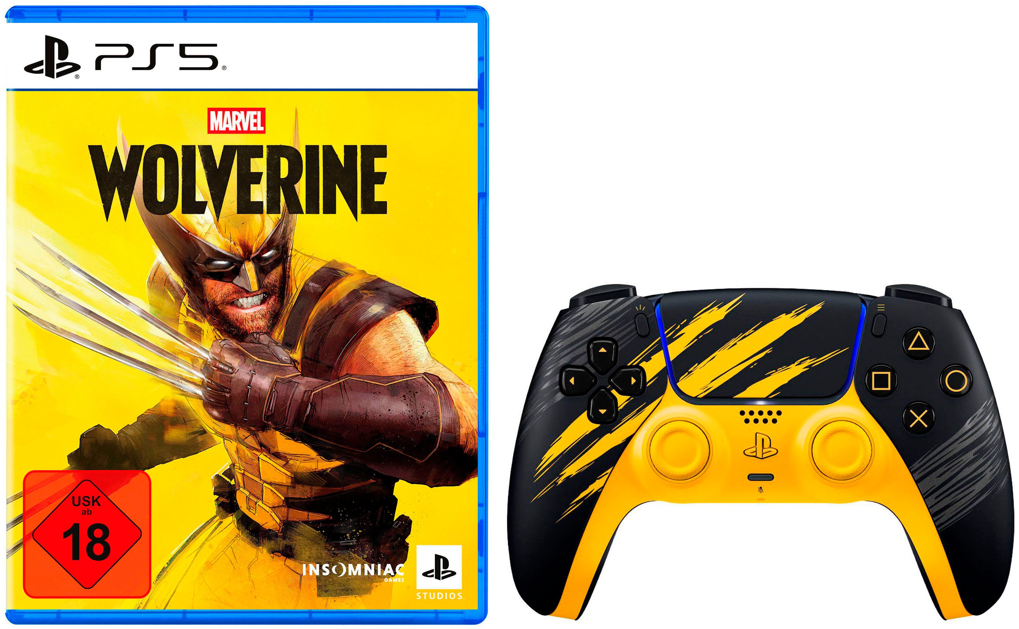 PlayStation 5 Marvel's Wolverine inkl. Limited Edition PlayStation 5 Wireless-Controller