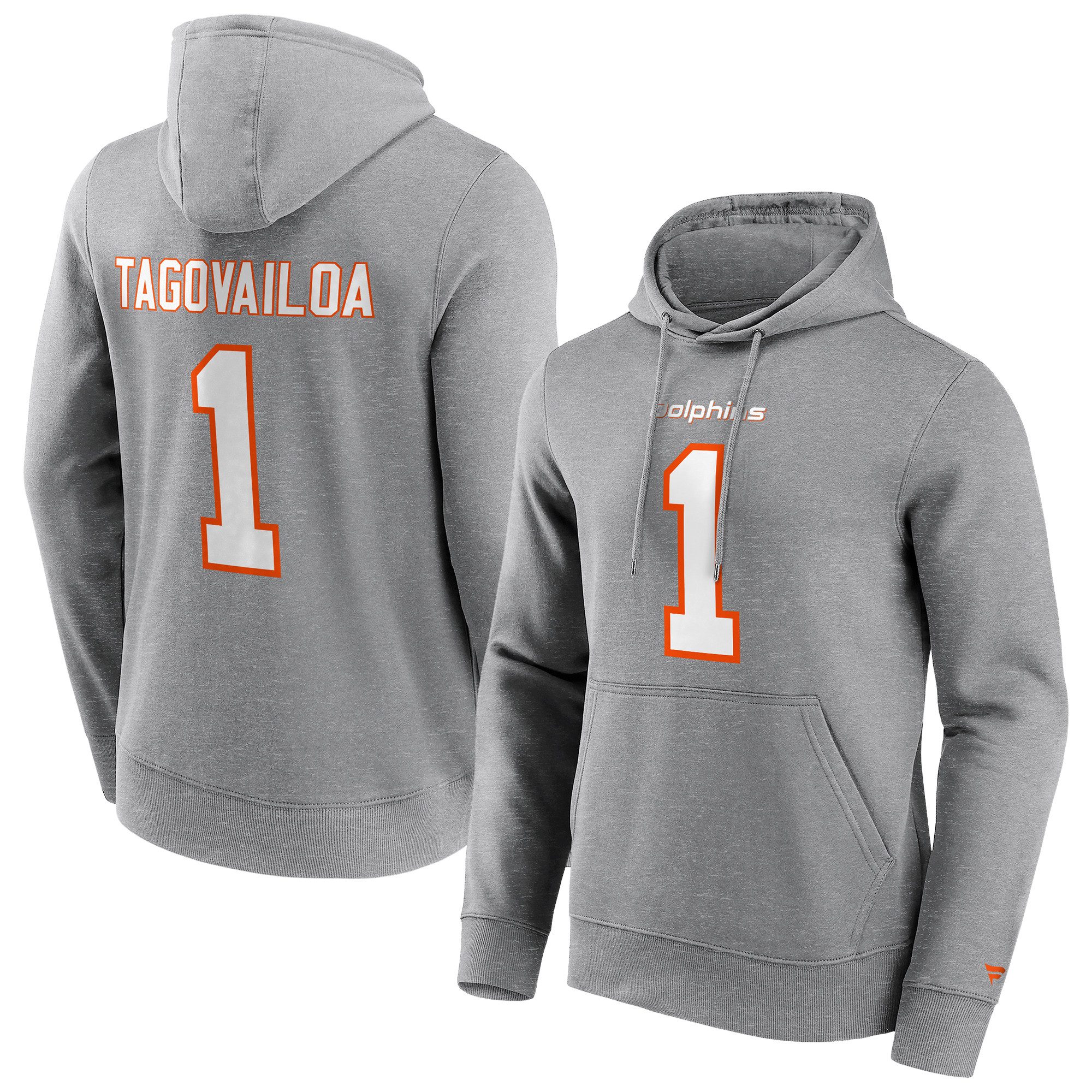 Kapuzenpullover Fanatics Hoodie Miami Dolphins Grahpic Tagovailoa 1