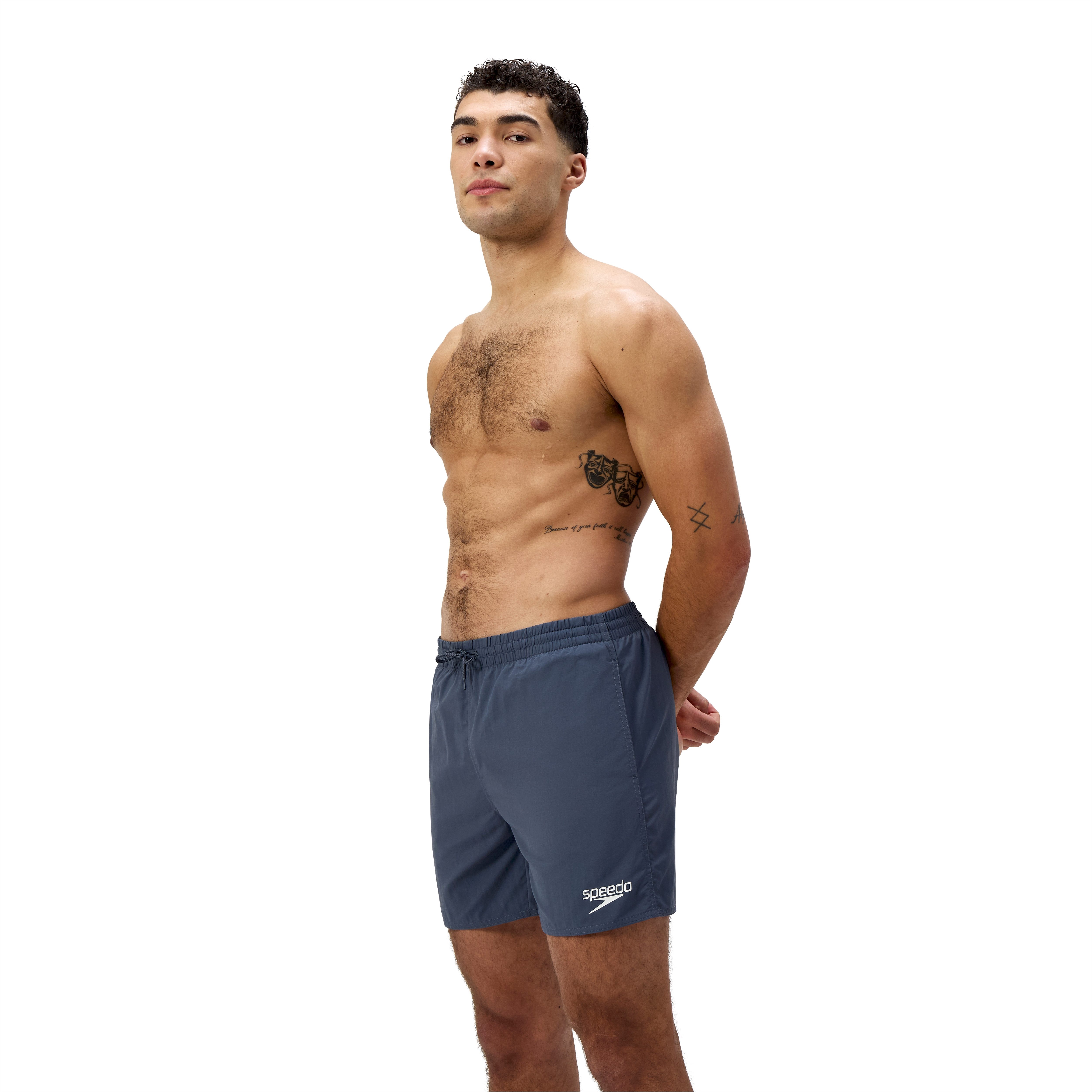 Speedo Badeshorts Mens Essential 16" Watershort mit seitlichem Taschenentwässerungssystem