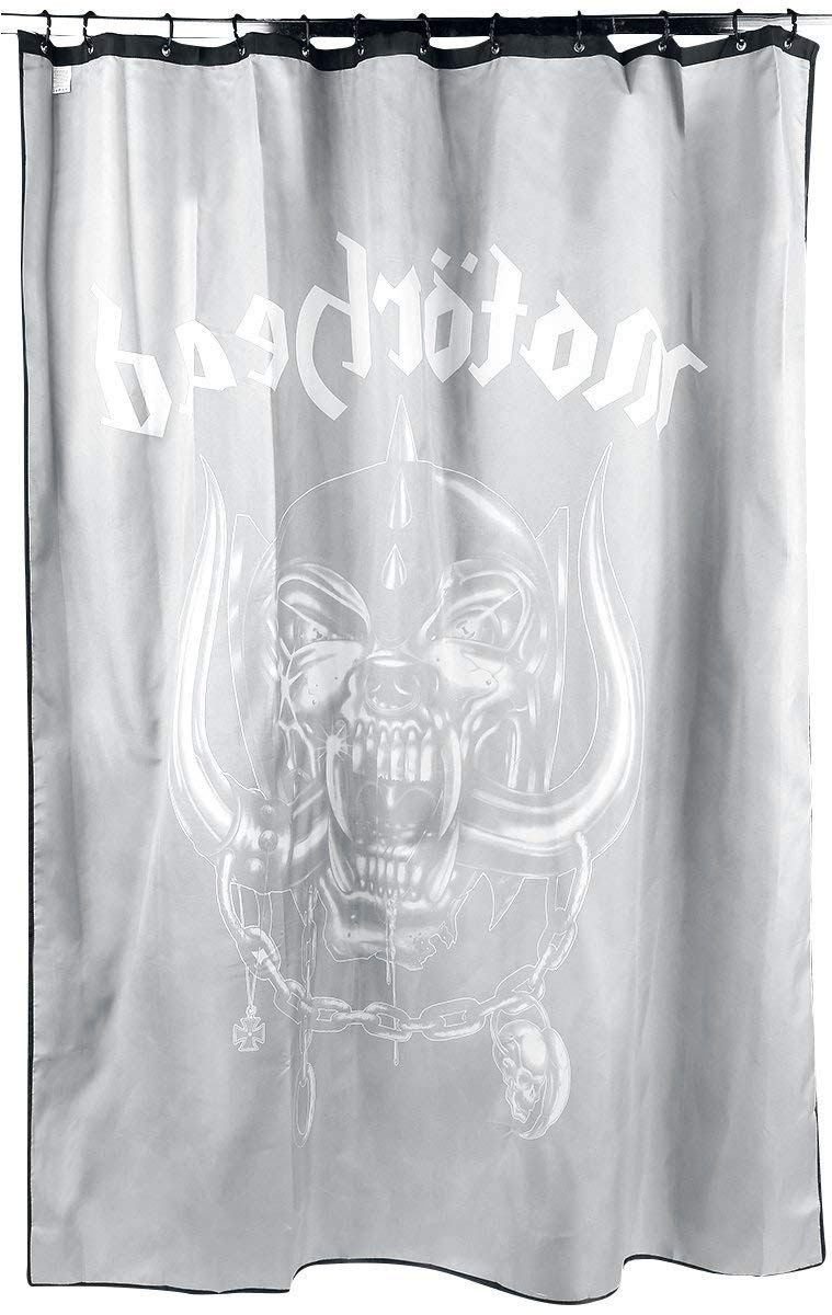 Klangundkleid Duschvorhang Motörhead Duschvorhang Warpig Logo (1-tlg), Offiziell lizenzierter Duschvorhang