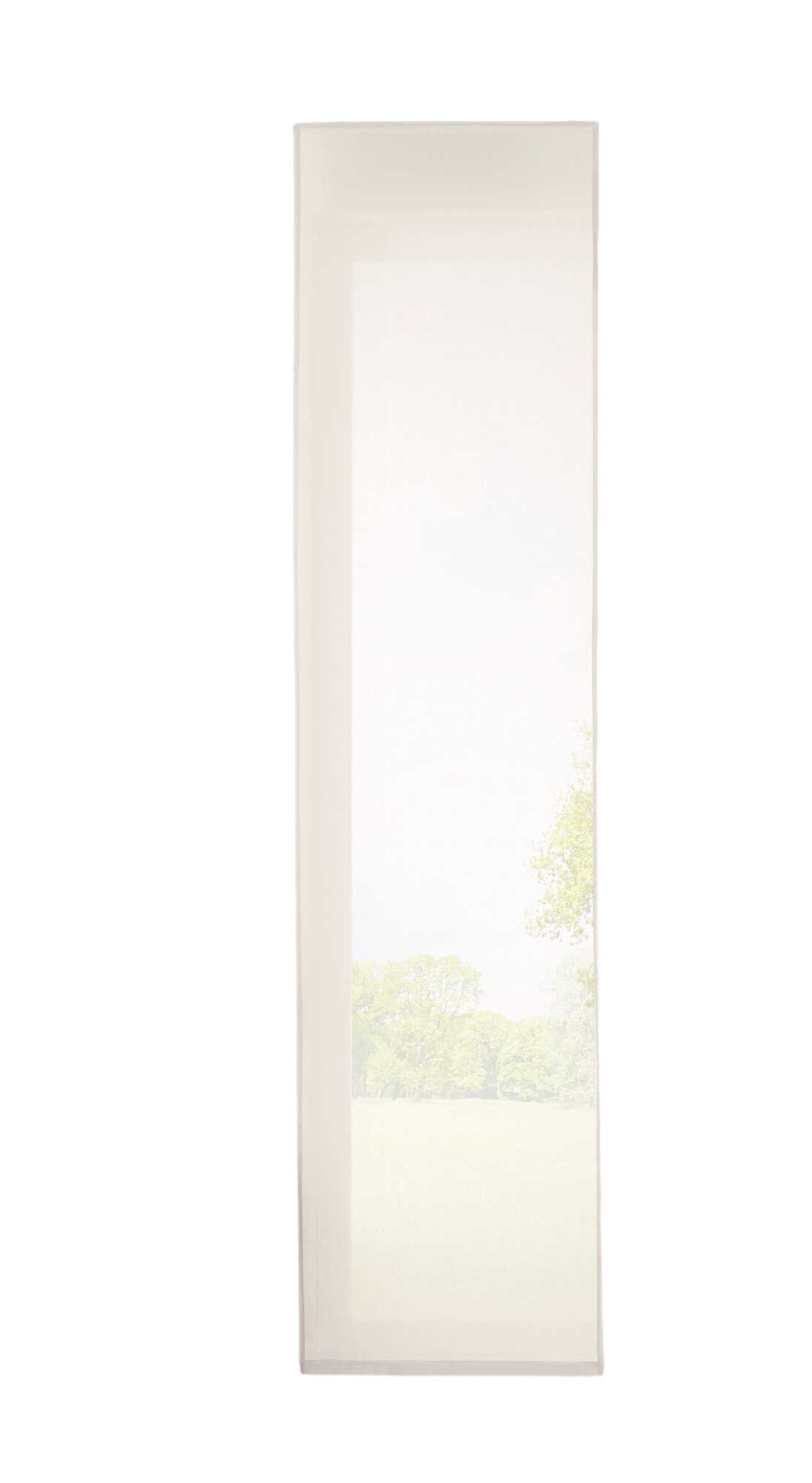 Gardinenbox Schiebegardine (1 St), Kräuselband, halbtransparent, Voile, Flä günstig online kaufen