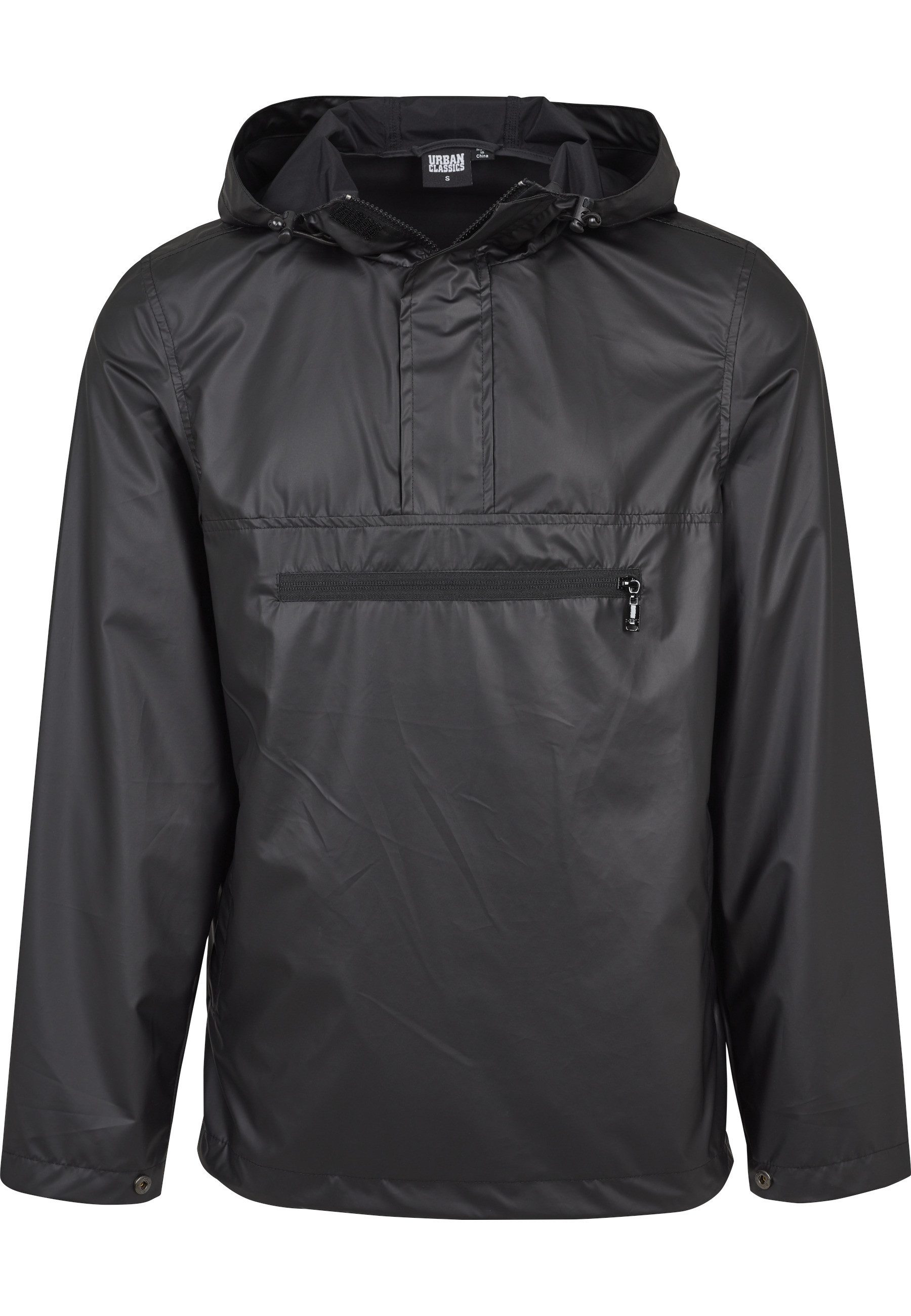 URBAN CLASSICS Langmantel Urban Classics Herren Light Pull Over Jacket