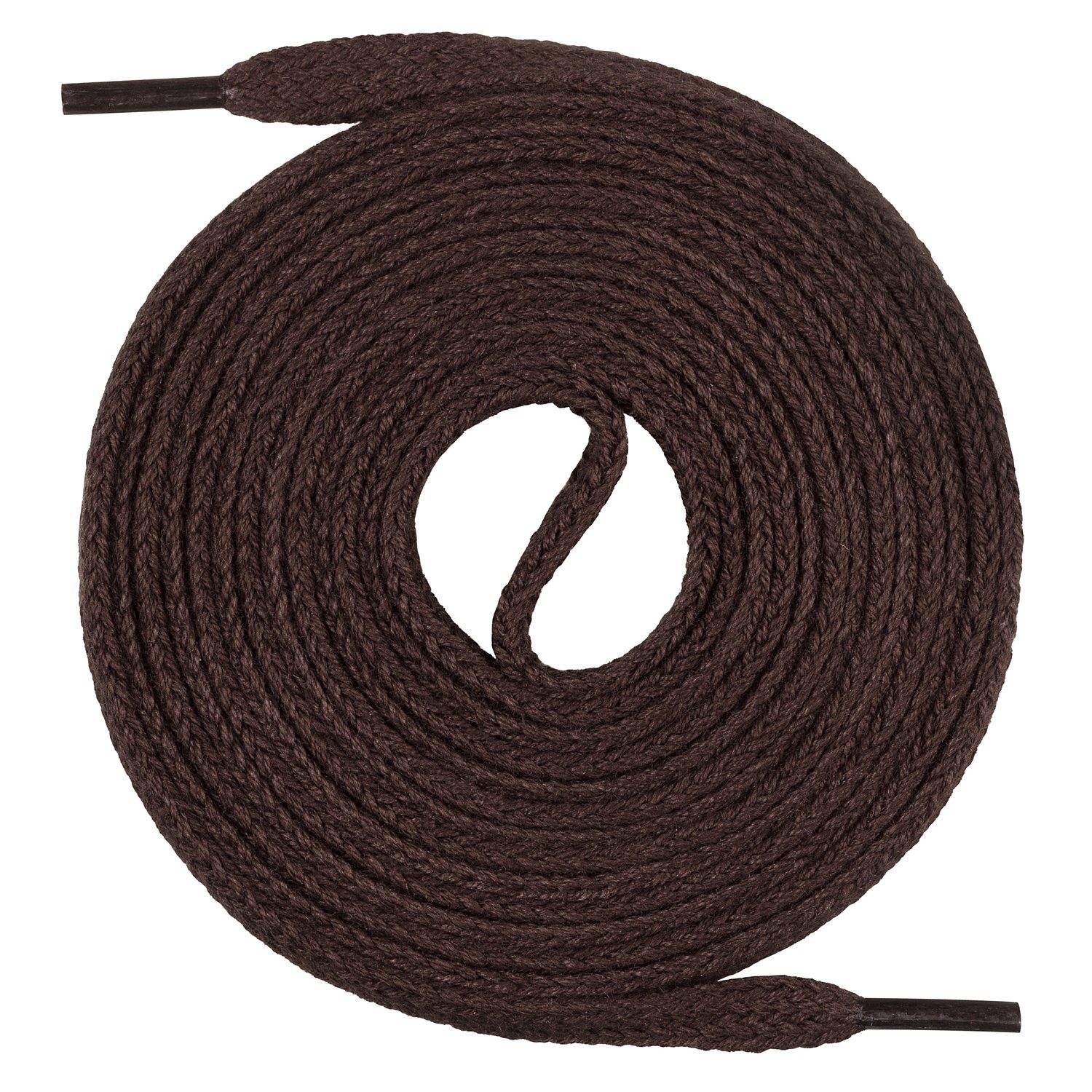 Mount Swiss Schnürsenkel flache Premium-Schnürsenkel aus 100% Baumwolle, reißfest, 7 mm breit