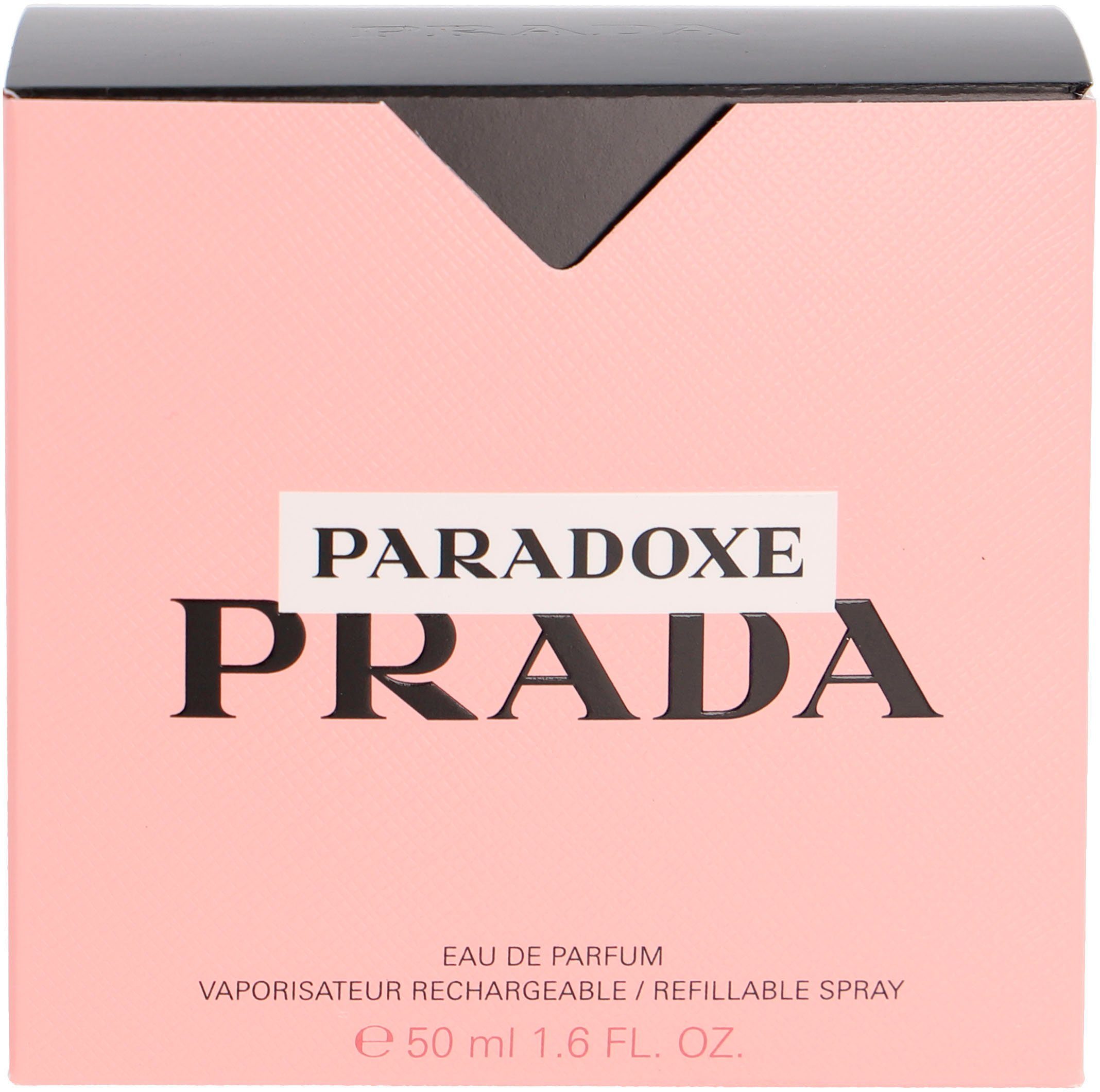 PRADA Eau de Parfum Paradoxe, mit belebendem ersten Eindruck