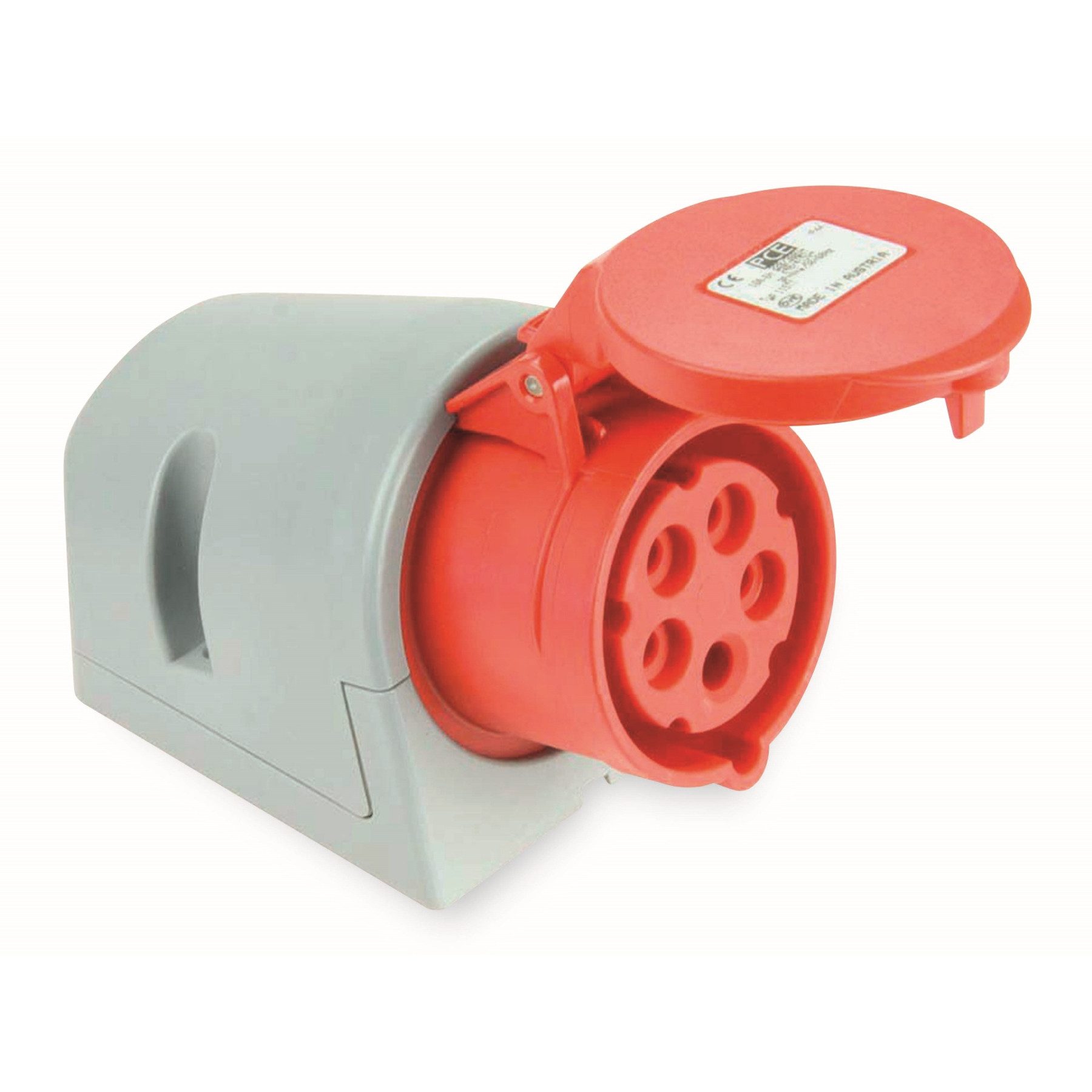 Schalter PCE CEE Wandsteckdose 125-6TT, 5-polig, 400 V