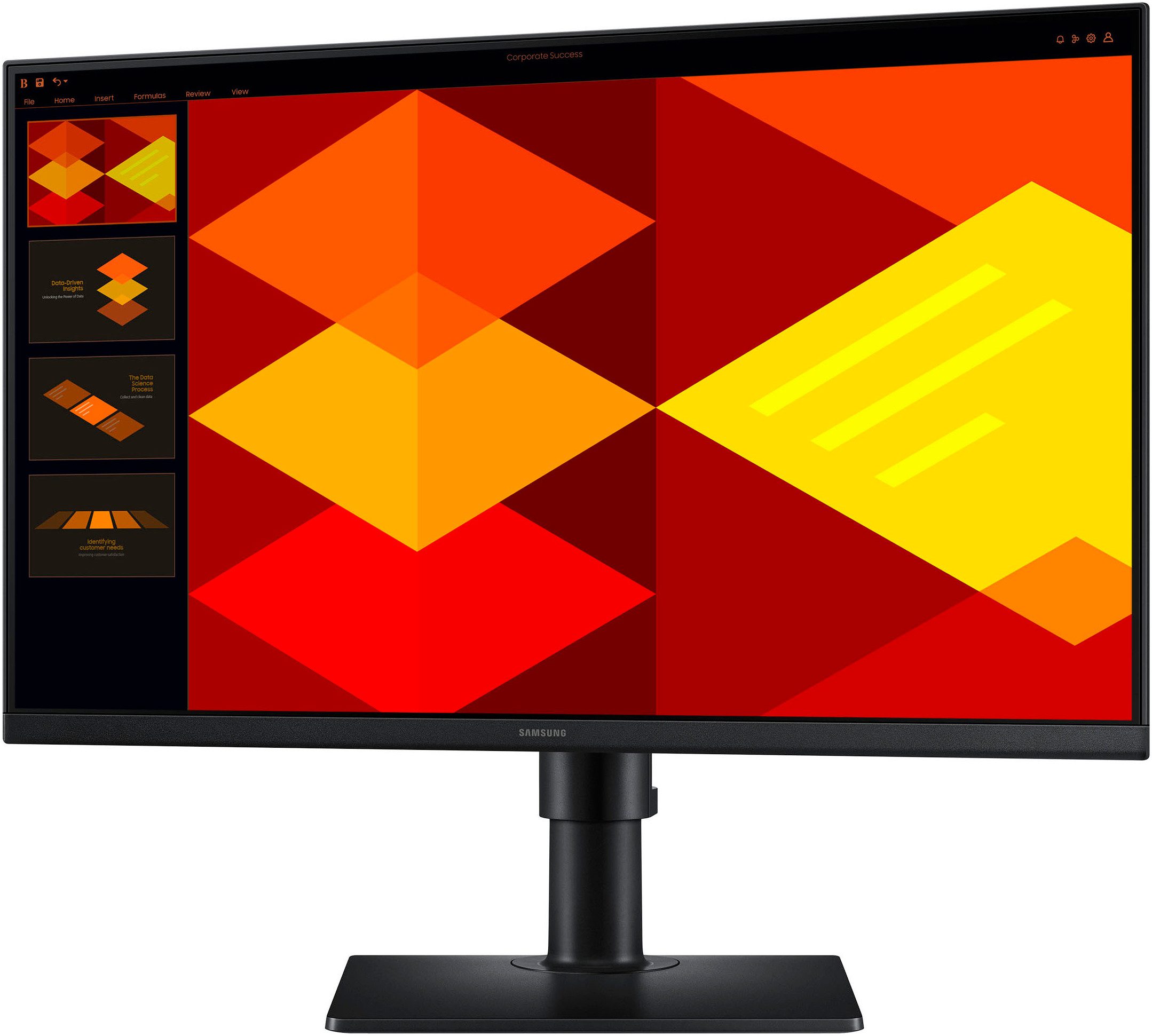 Samsung s24d400gau monitor essential s4 sprednji pogled
