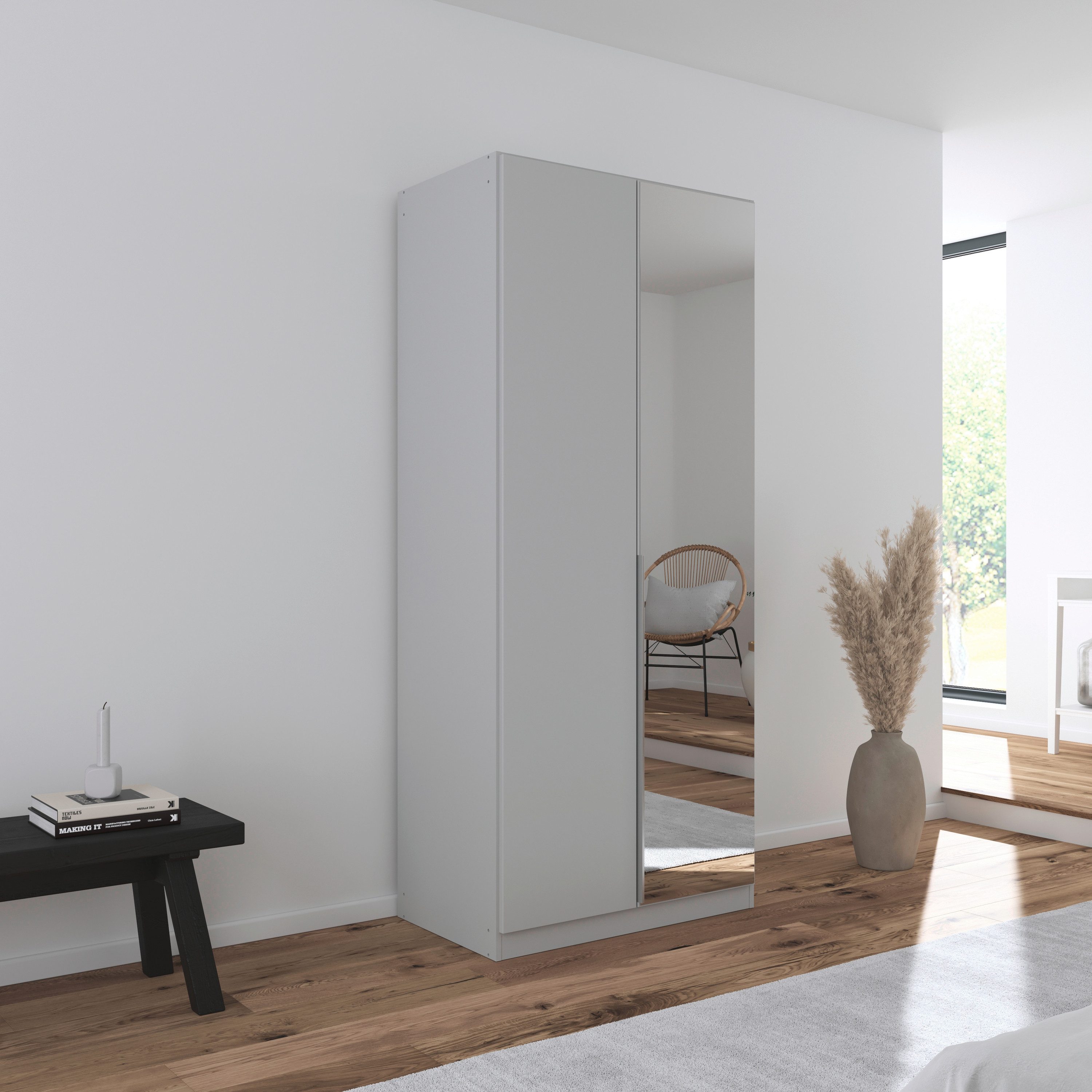 rauch Drehtürenschrank Kleiderschrank Schrank Garderobe AGORDO günstig online kaufen