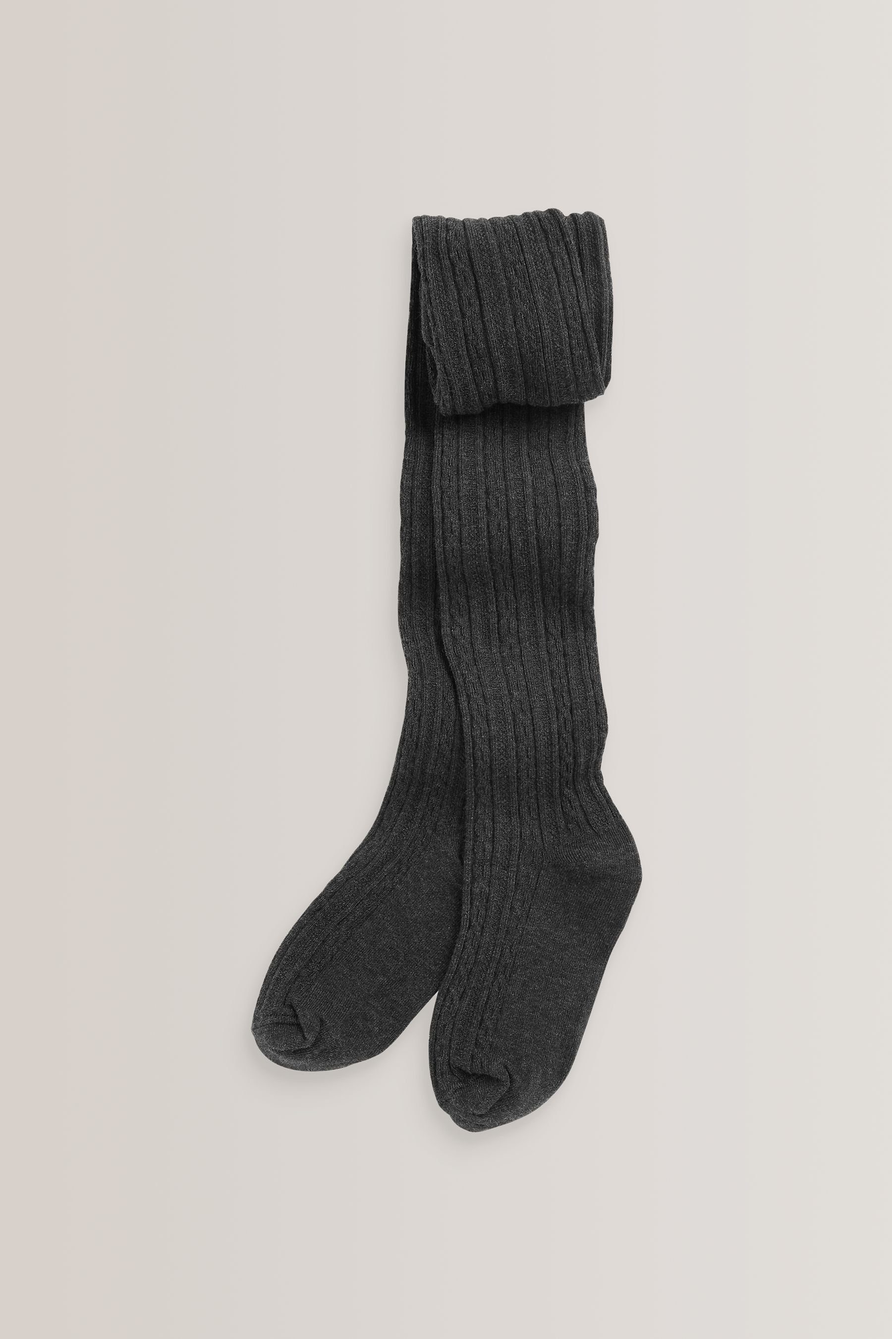 Next Strickstrumpfhose Zopfmuster-Strumpfhose mit hohem Baumwollanteil (1 St)
