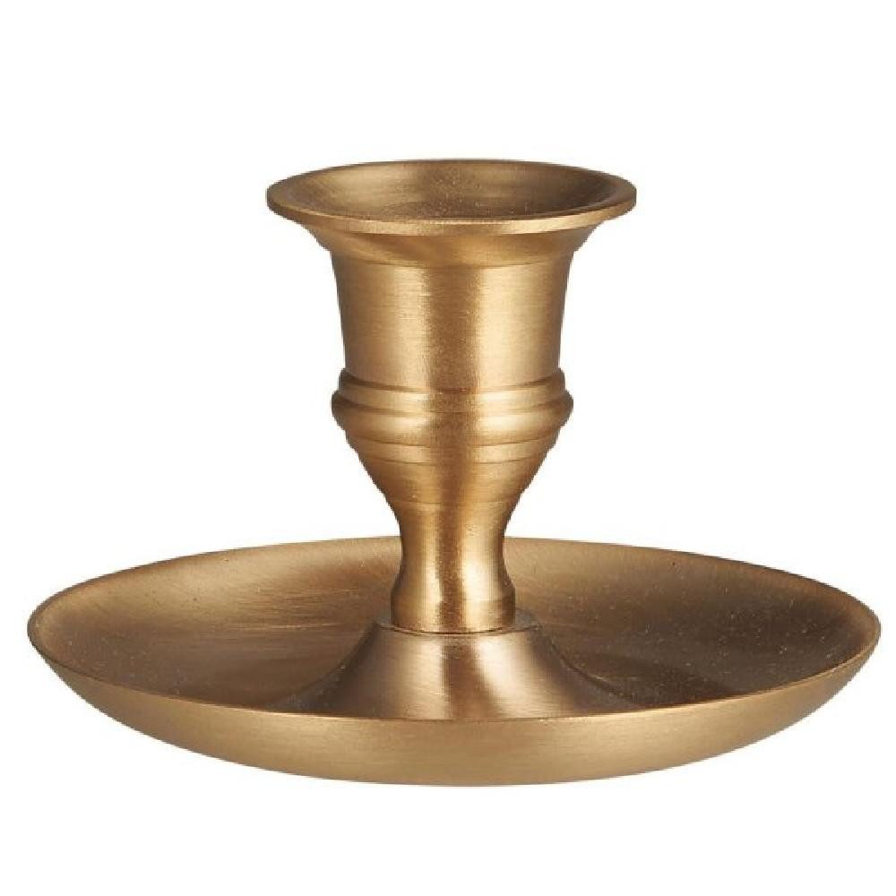 Windlicht Ib Laursen Kerzenständer Messing niedrig (5,5cm)