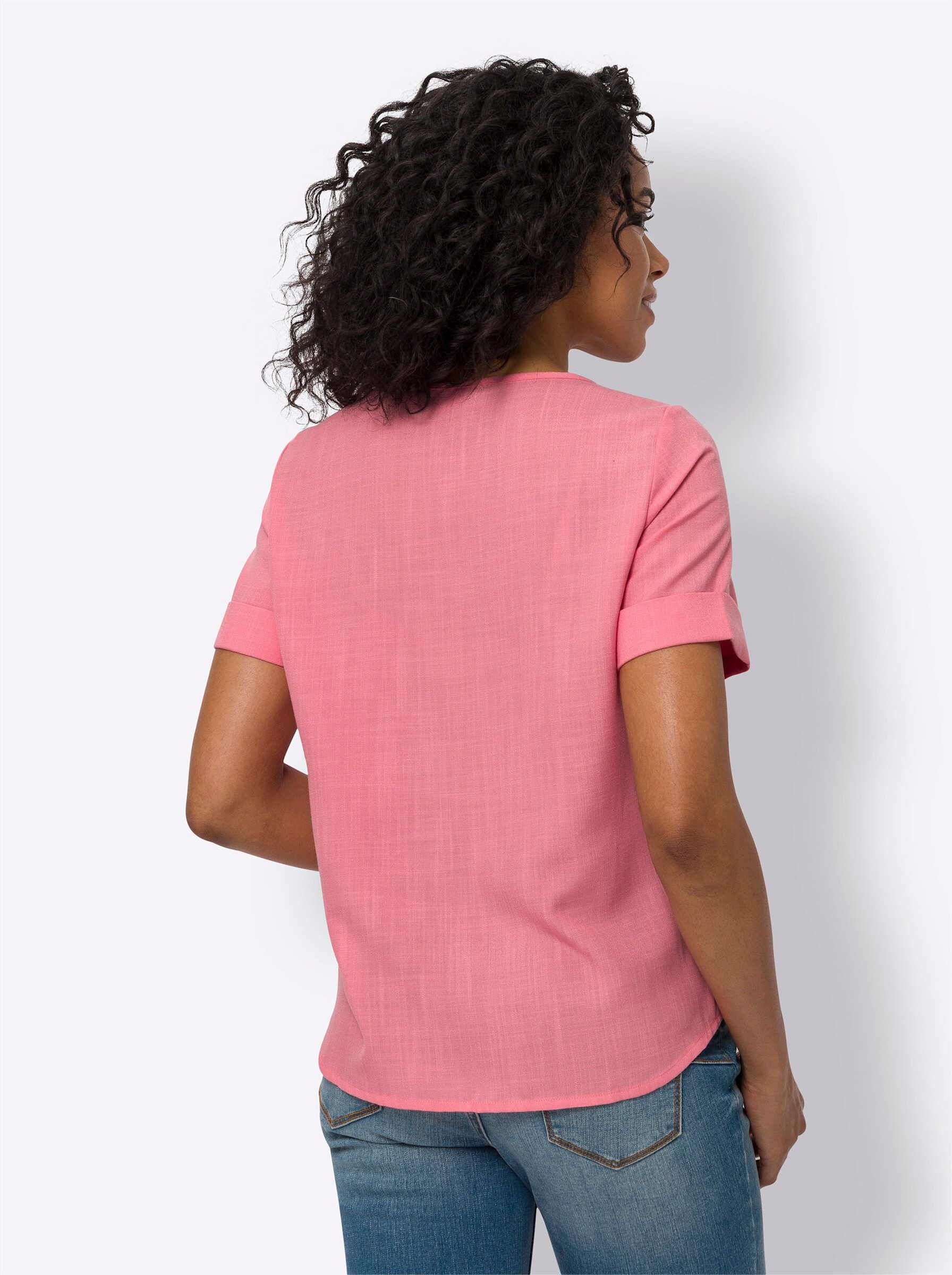 Sieh an! Klassische Bluse Schlupfbluse günstig online kaufen
