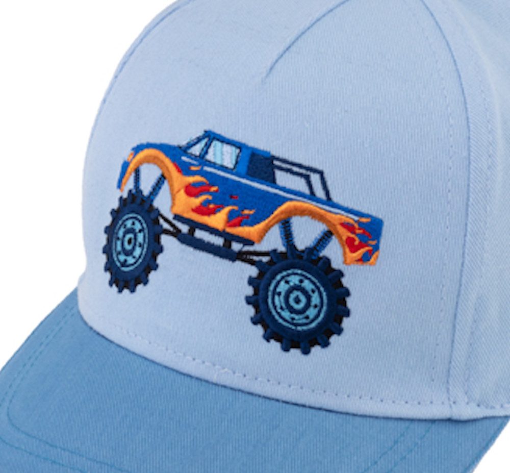 Fiebig Baseball Cap Fiebig Basecap cap Monstertruck Mütze Jungen Baseballcap hellblau