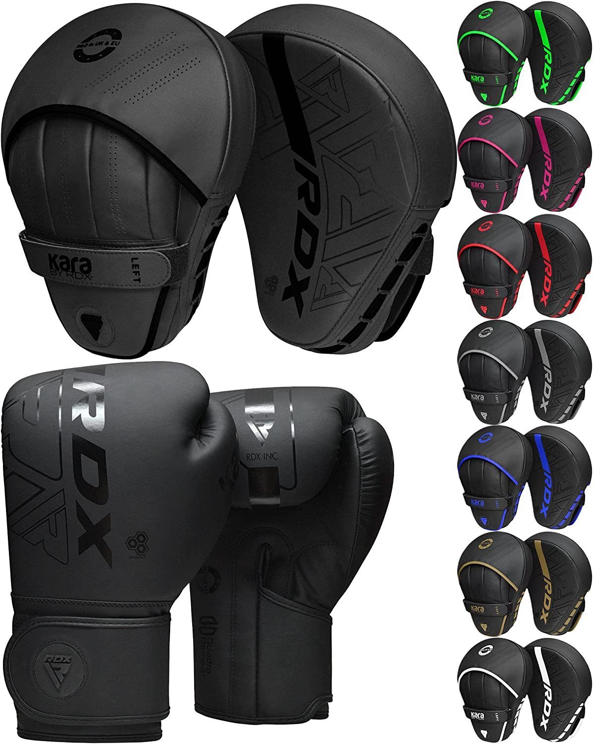 RDX Sports Kinderboxhandschuhe RDX Kinder Boxen Pads Fokus Mitts Muay Thai Junior Handschuhe