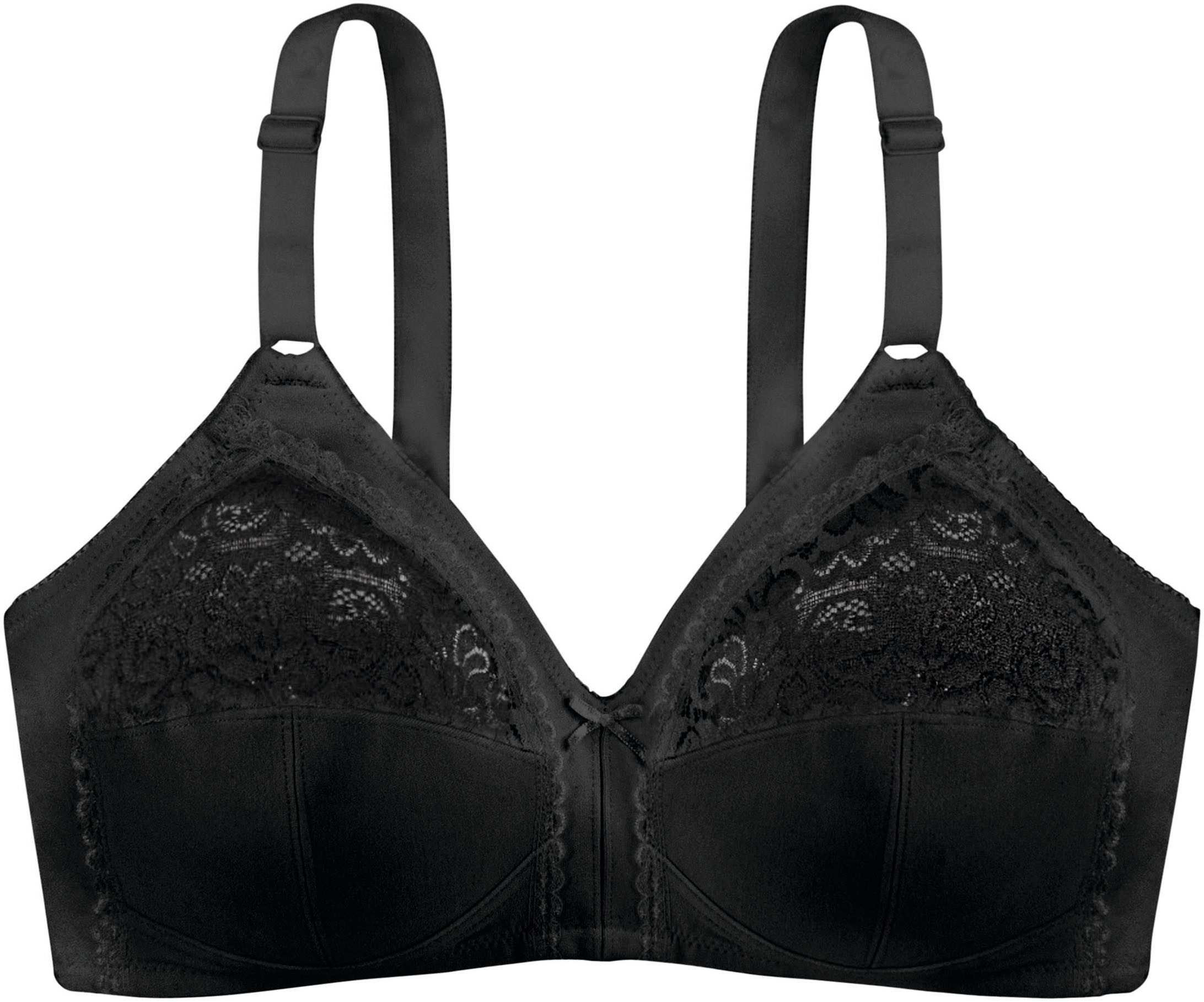 Dorina Bralette-BH Monica mit Spitzeneinsätze an den Cups, ohne Bügel, bequem – Bild 2 von 5