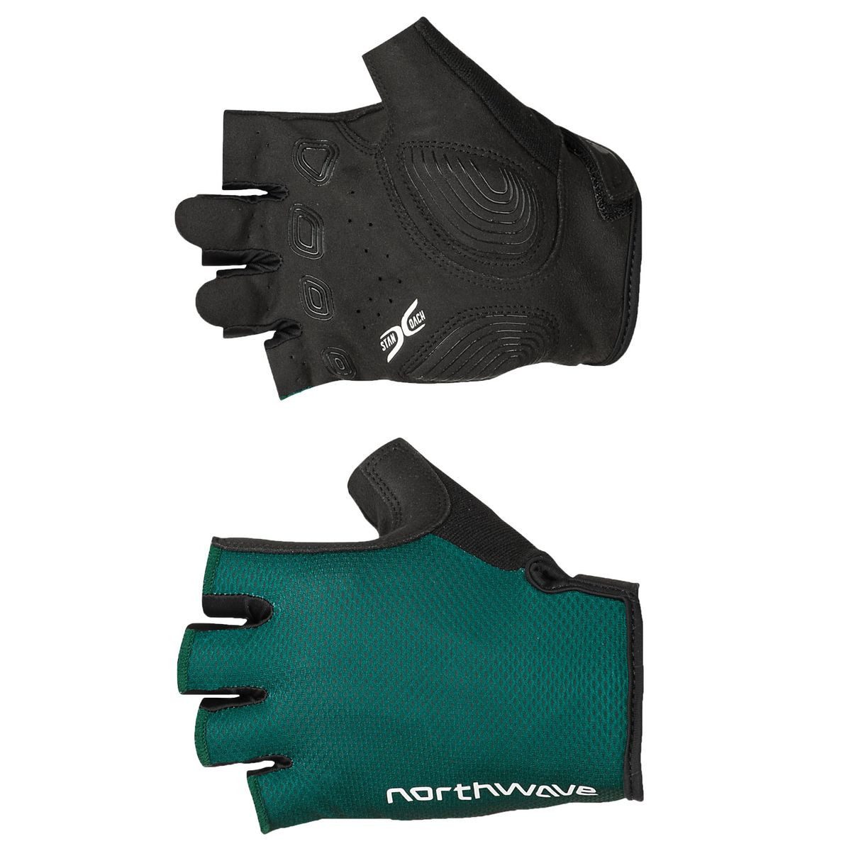 Northwave Fahrradhandschuhe Active MAX Short Finger Glove Hochwertiger Fahrrad-Handschuh für Herren mit Wildleder, Polsterung