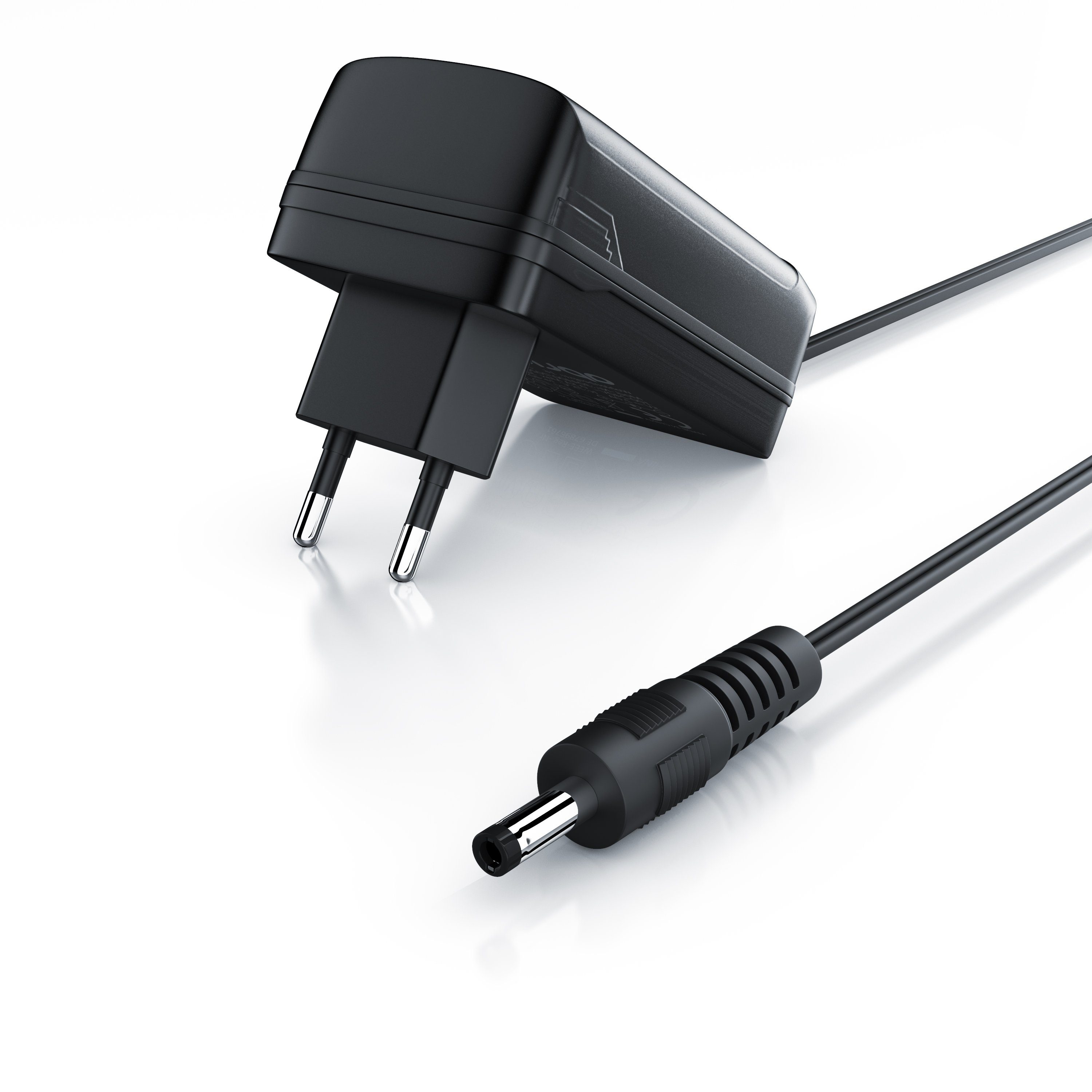 Aplic DC-Hohlstecker 3,5mm x 1,35mm, Ladegerät-Adapter, EU-Stecker Universal-Netzteil (EU-Stecker, Überlast/Kurzschluss-Schutz, für elektronische Kleingeräte)