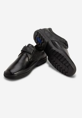 vitaform Herrenschuhe Kletter Leder/Stretch Klettschuh