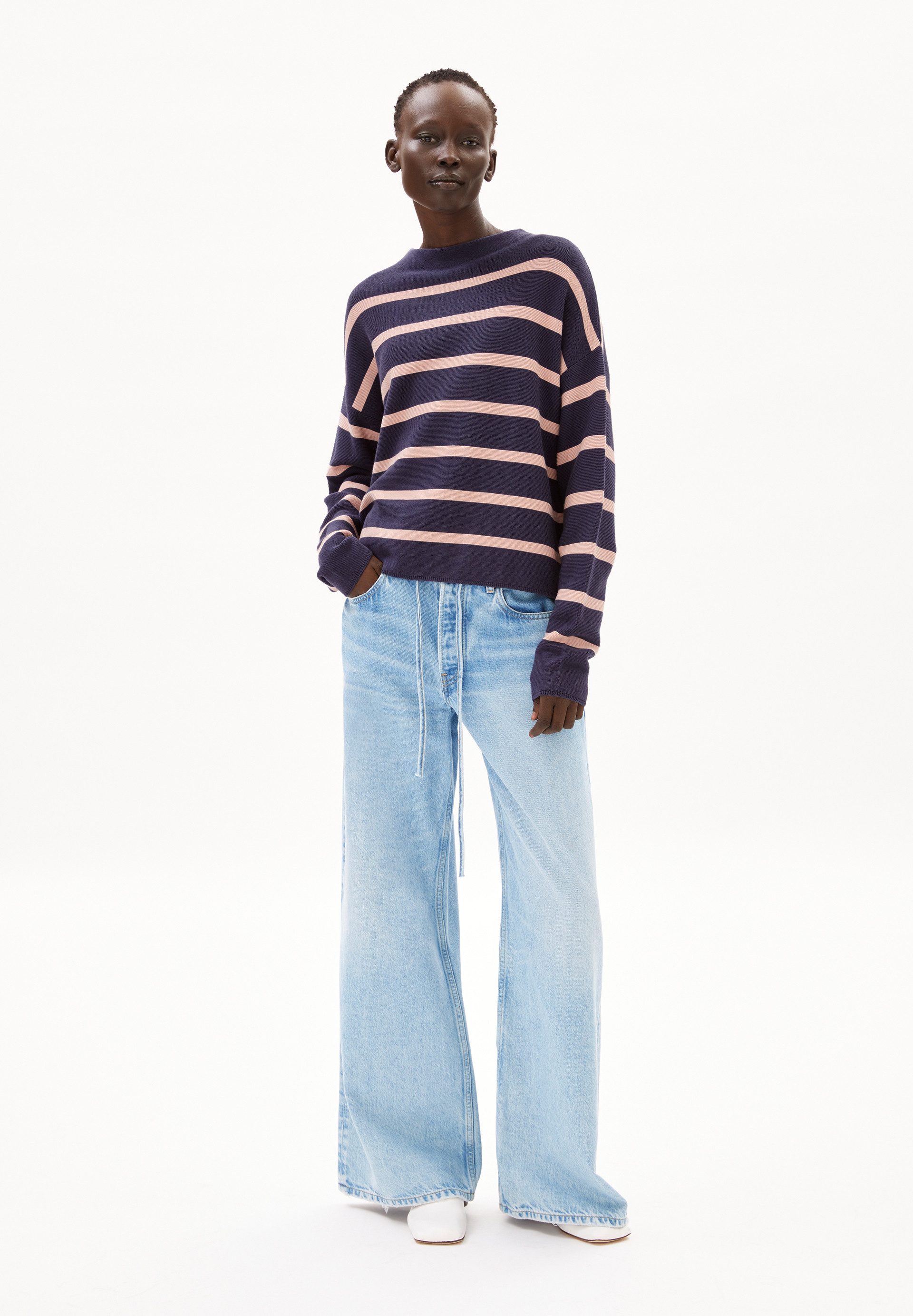 Armedangels Strickpullover MERINAA STRIPES Pullover aus günstig online kaufen