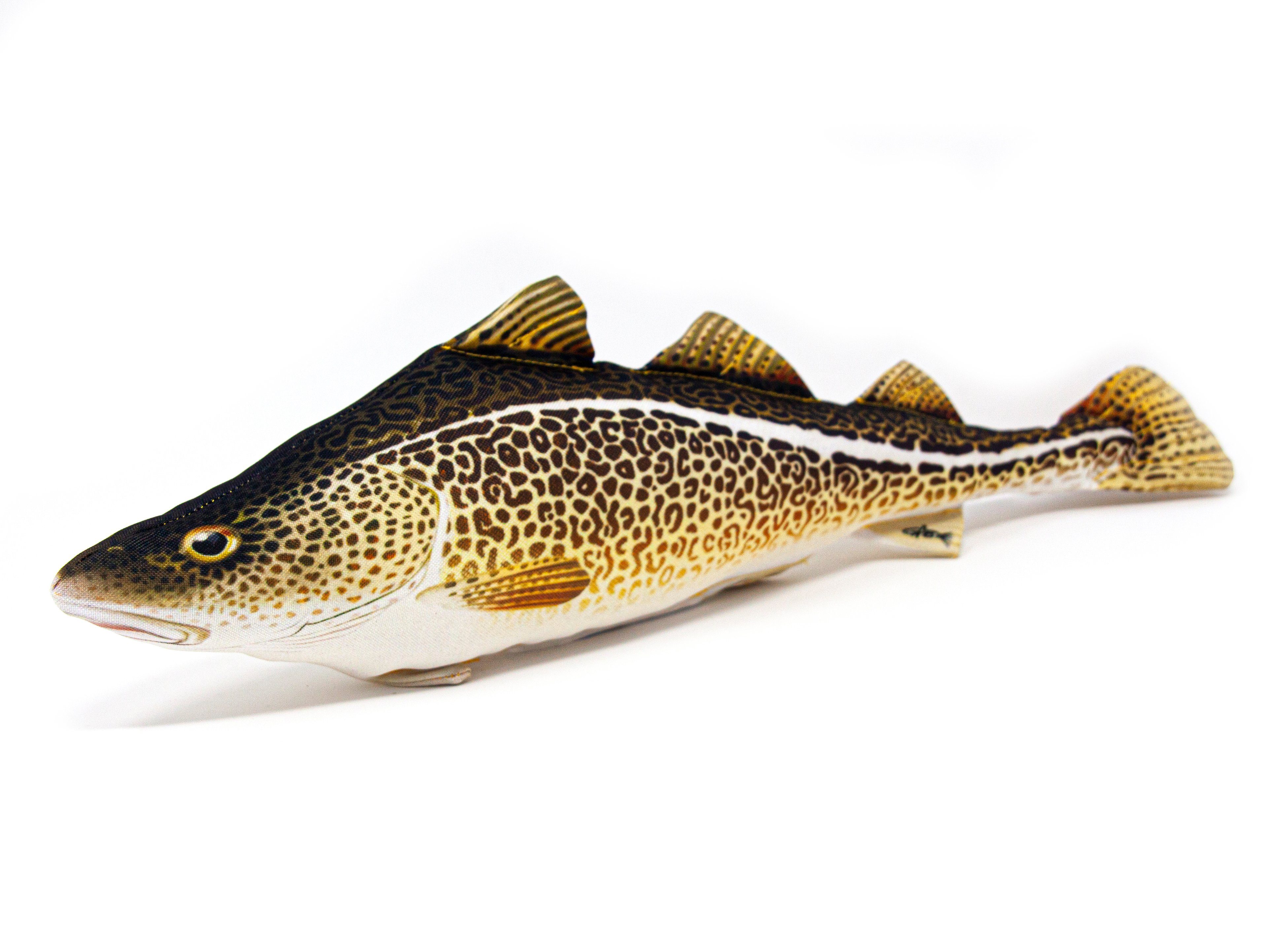 GABY Kuscheltier GABY fish pillows - Kissen - Dorsch - 32 cm
