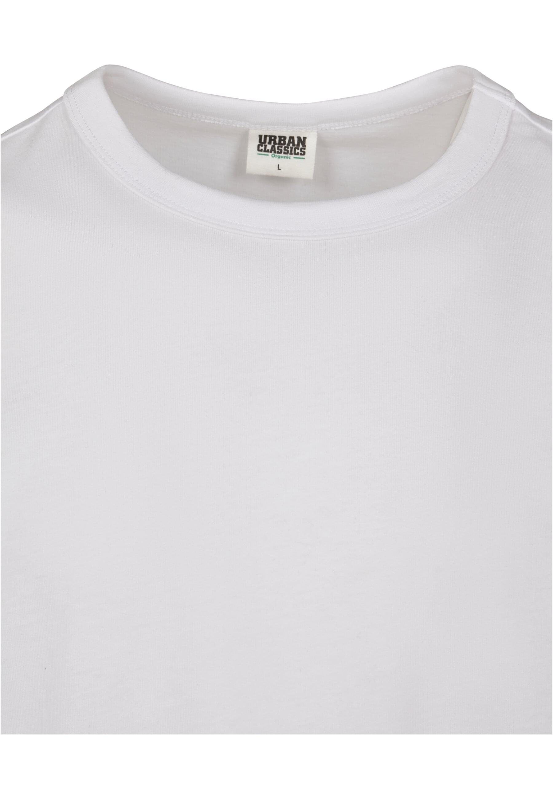 URBAN CLASSICS T-Shirt Tee Herren (1-tlg) white Basic Organic