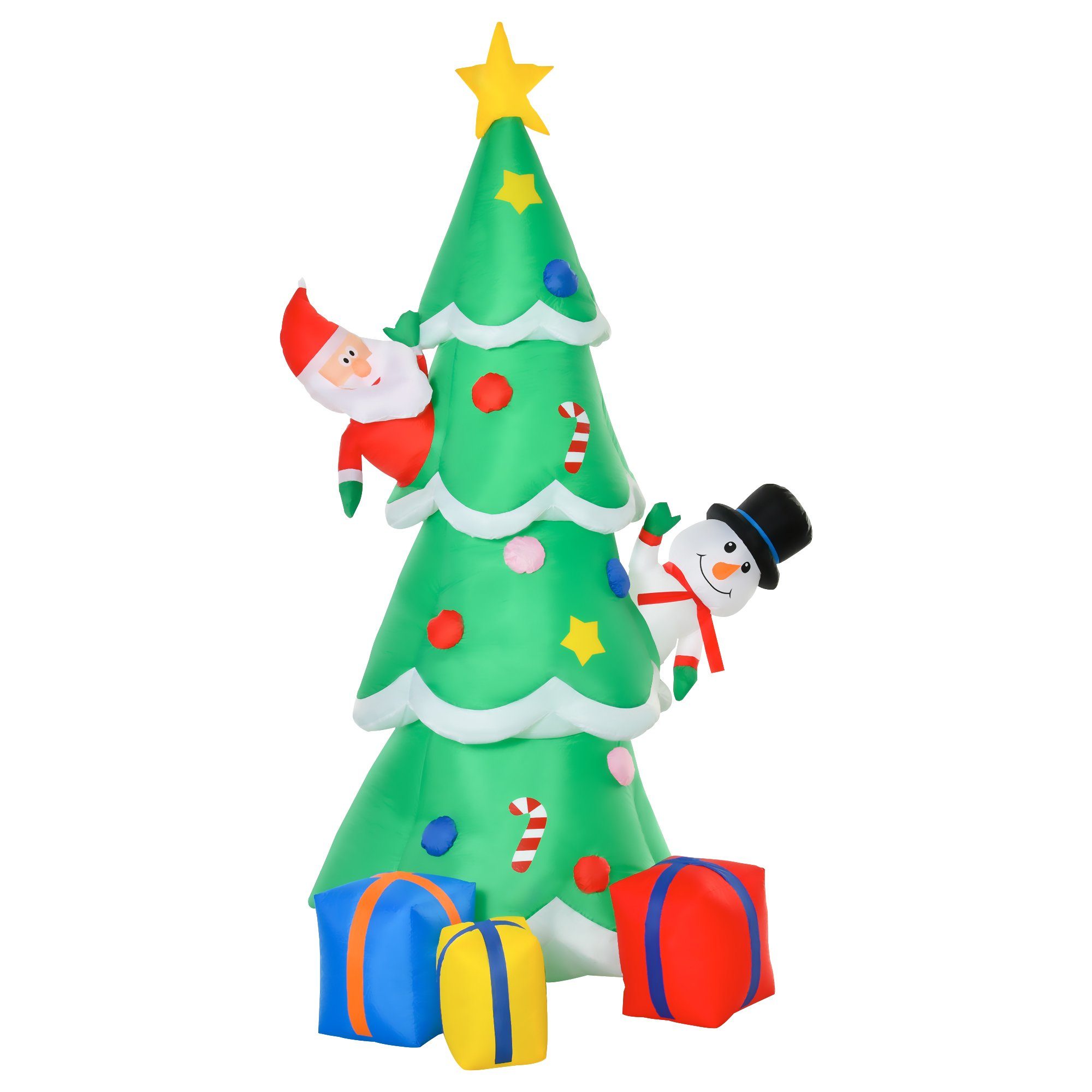 Weihnachtsfigur Aufblasbarer Tannanbaum