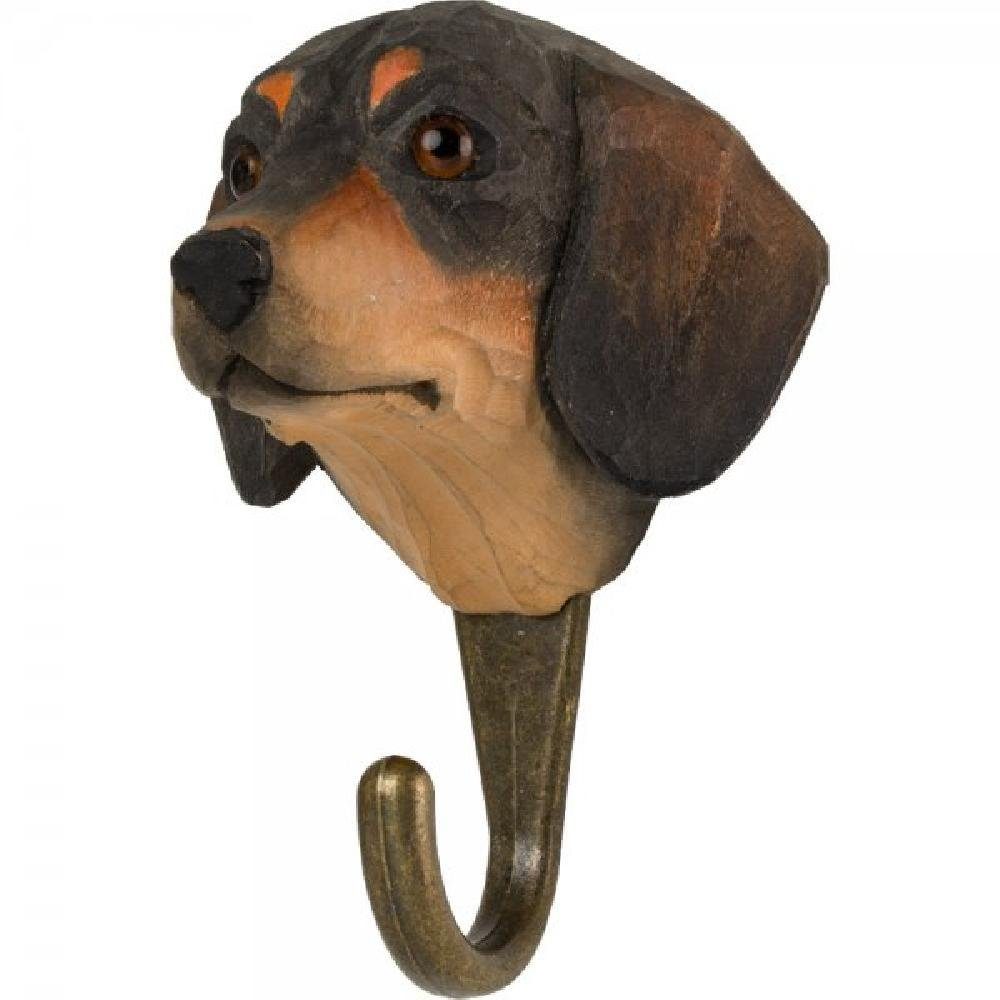 Wildlife Garden Garderobenhaken Kleiderhaken DecoHook Dachshund Braun günstig online kaufen