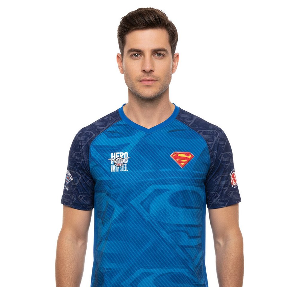 Superman T-Shirt Man Of Steel 38 Soccer Jersey
