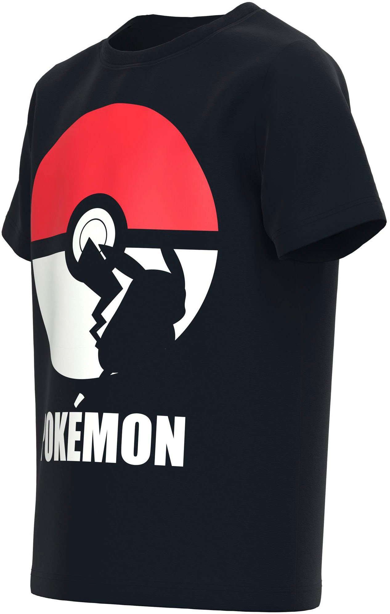POKEMON NOOS NKMNABEL Motiv BFU Pokemon mit Name SS It Kurzarmshirt TOP