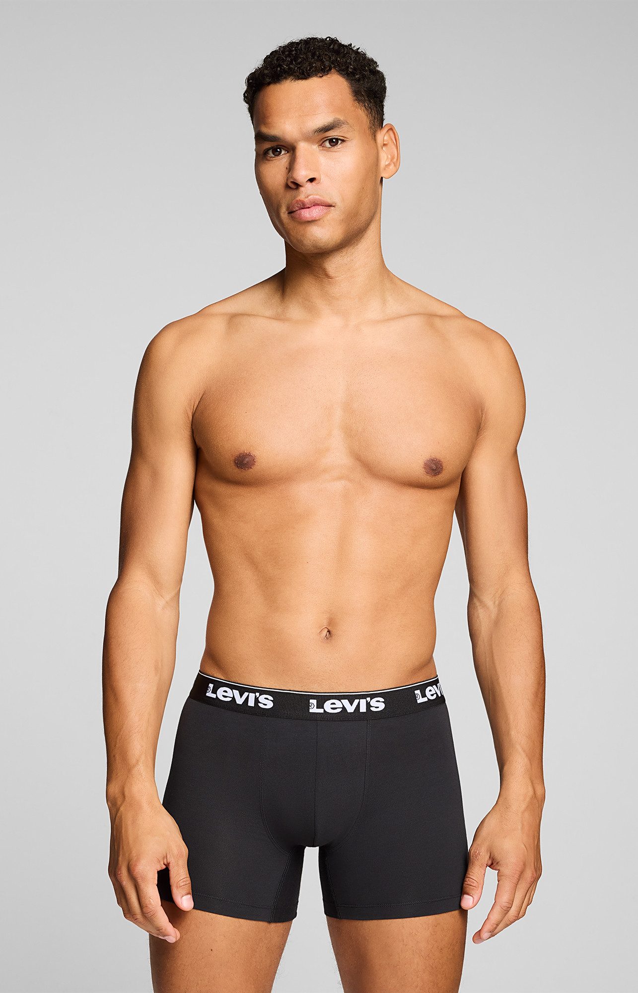 Levi's® Boxershorts LEVIS MEN REPEAT LOGO BOXER BRIEF 3P (3er Pack)