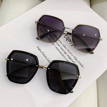Tisoutec Sonnenbrille Sonnenbrille Damen Herren Polarisiert-Rechteckig-Sonnenbrillen Unisex Classic Sunglasses Eckig für Fahren
