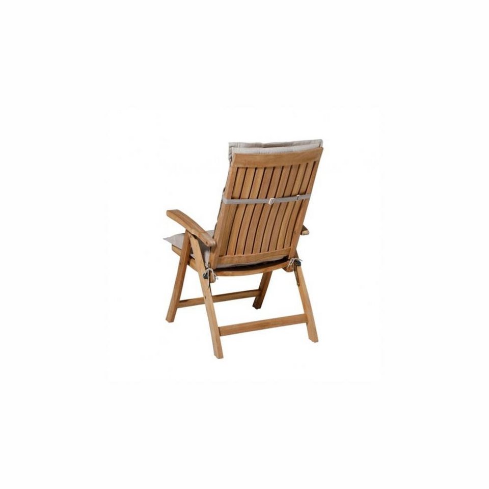 Madison Polsterauflage Madison Gartenstuhlkissen Panama 105 x 50 cm  Polycotton beige Sitzkiss