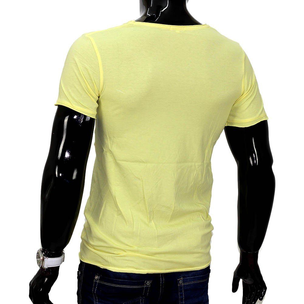 Schwarz T-Shirt Kult 710 (1-tlg) Egomaxx ID710 T-Shirt in