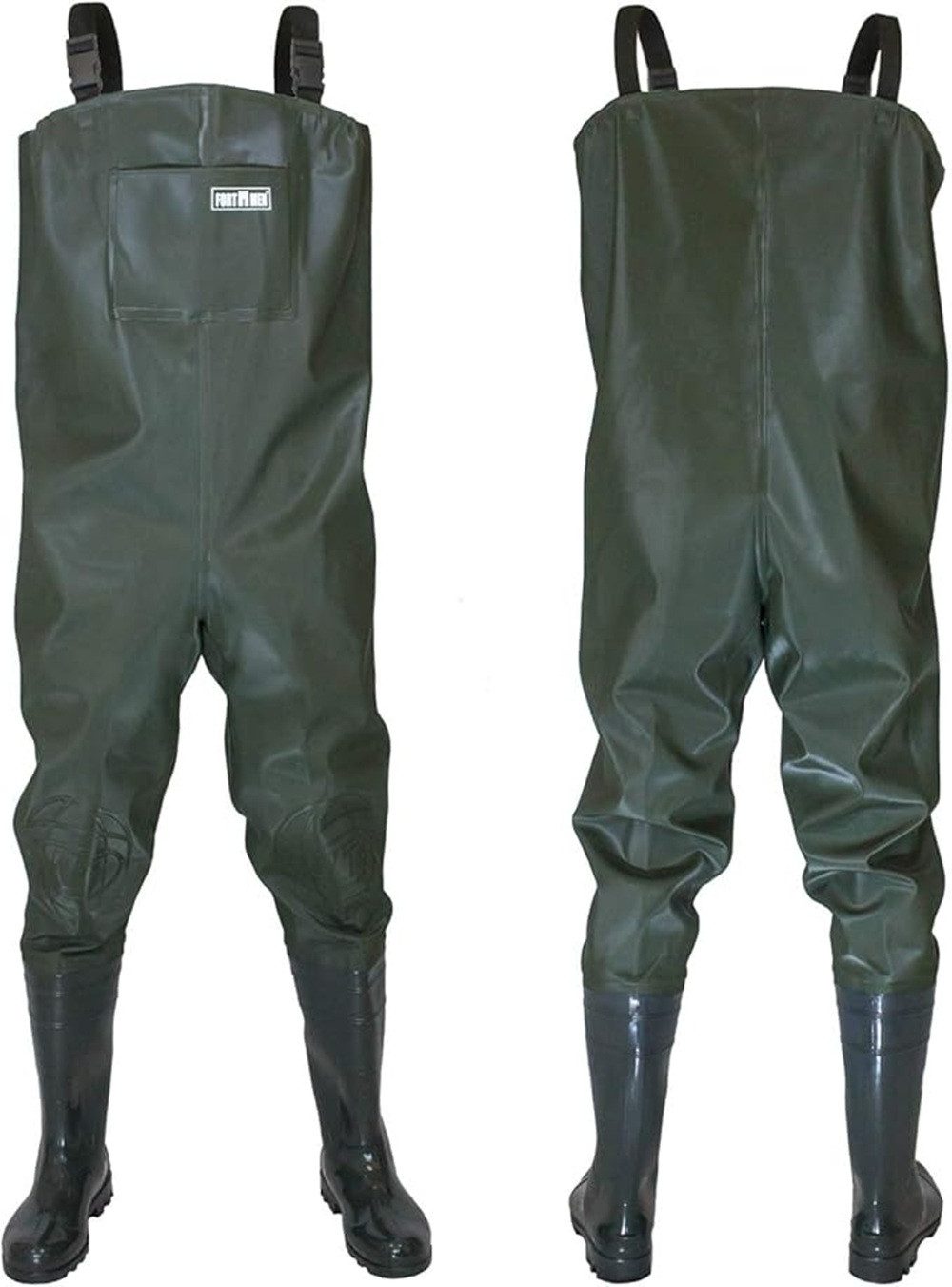 Fortmen Wathose mit Stiefel Herren 38-47 - Anglerhose zum Arbeiten, Angeln günstig online kaufen