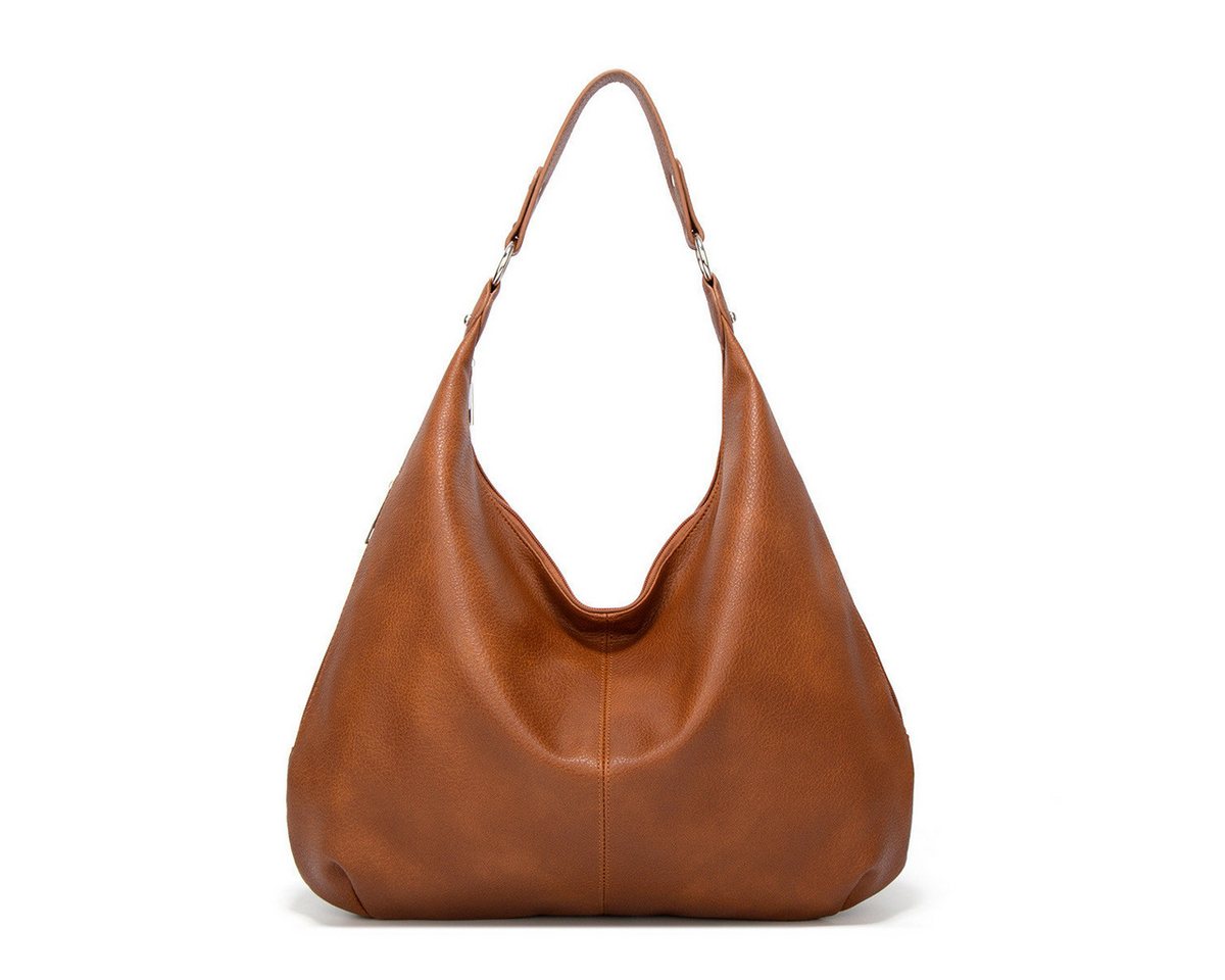 MOPUEA Schultertasche Damen Leder Hobo-Tasche – Stilvolle Tote & Umhängetasche für Alltag