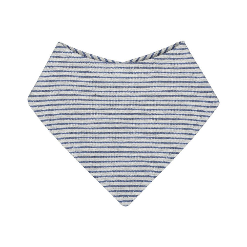 MAXIMO Halstuch GOTS BABY-Dreiecktuch, Klett Ringeljersey, (1-St), Baumwolljersey