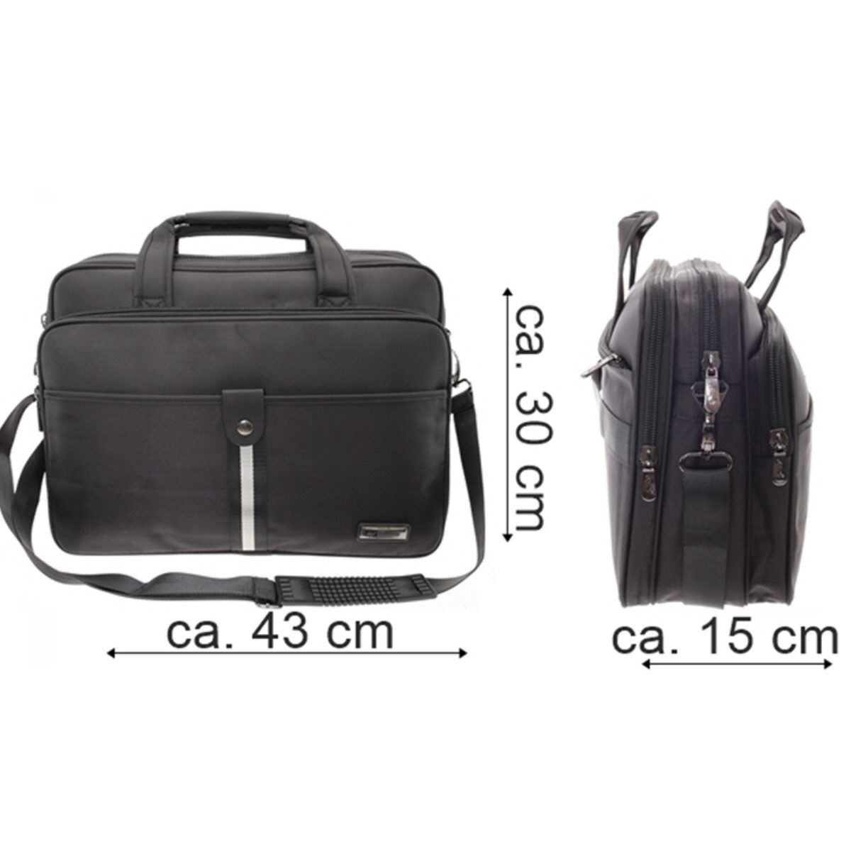 SHG Messenger Bag ֎ Umhängetasche Schultertasche Flugbegleiter Arbeitstasch günstig online kaufen