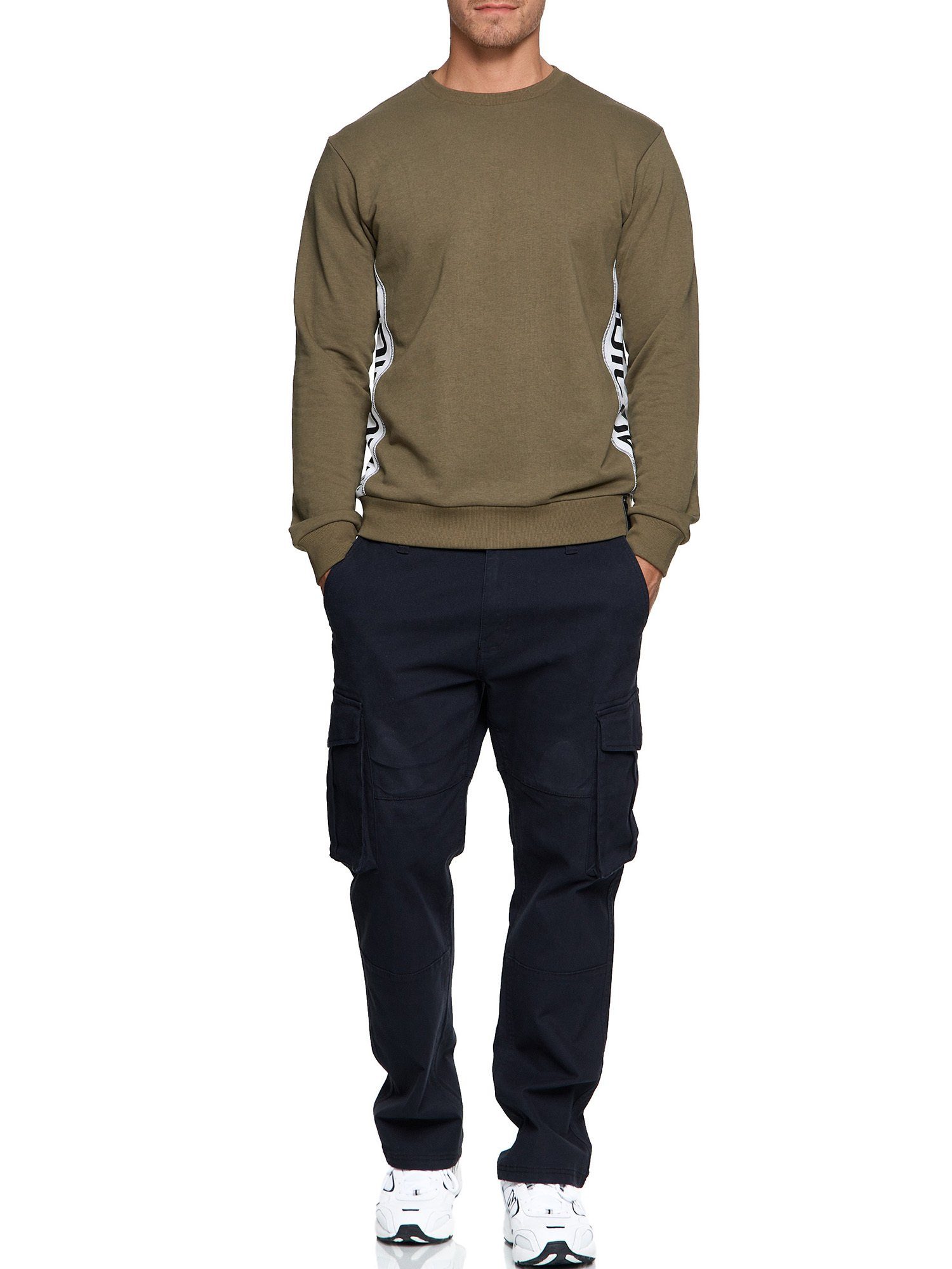 Indicode Sweater Herren INNilon Sweatshirt Herrenpulli (Sweatshirt)