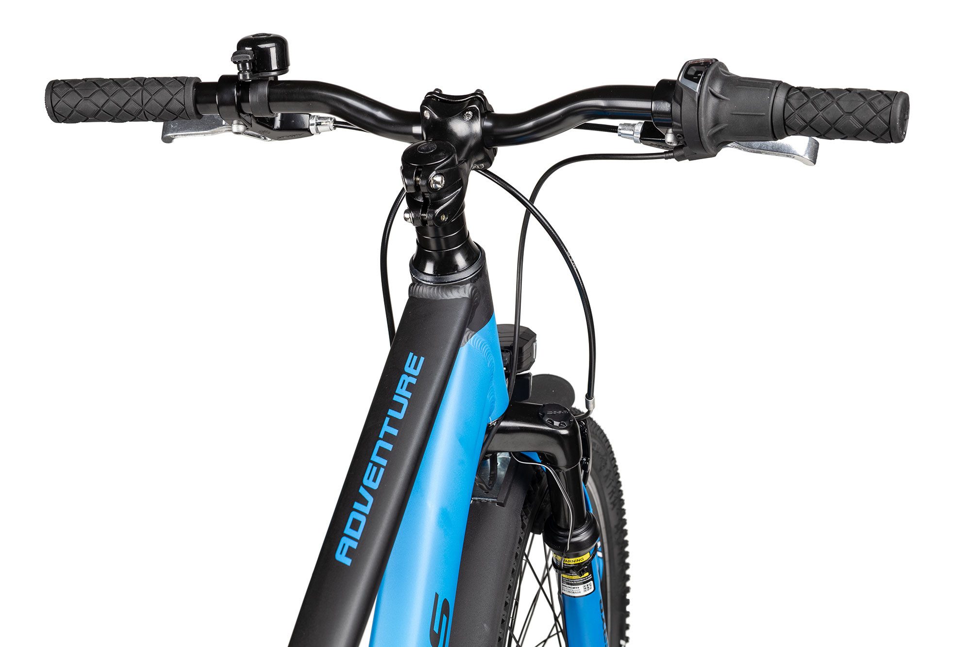 Axess Kinderfahrrad Adventure 6 20, 6 Gang Shimano Tourney 6 Schaltwerk, Kettenschaltung, Straßenausstattung blau