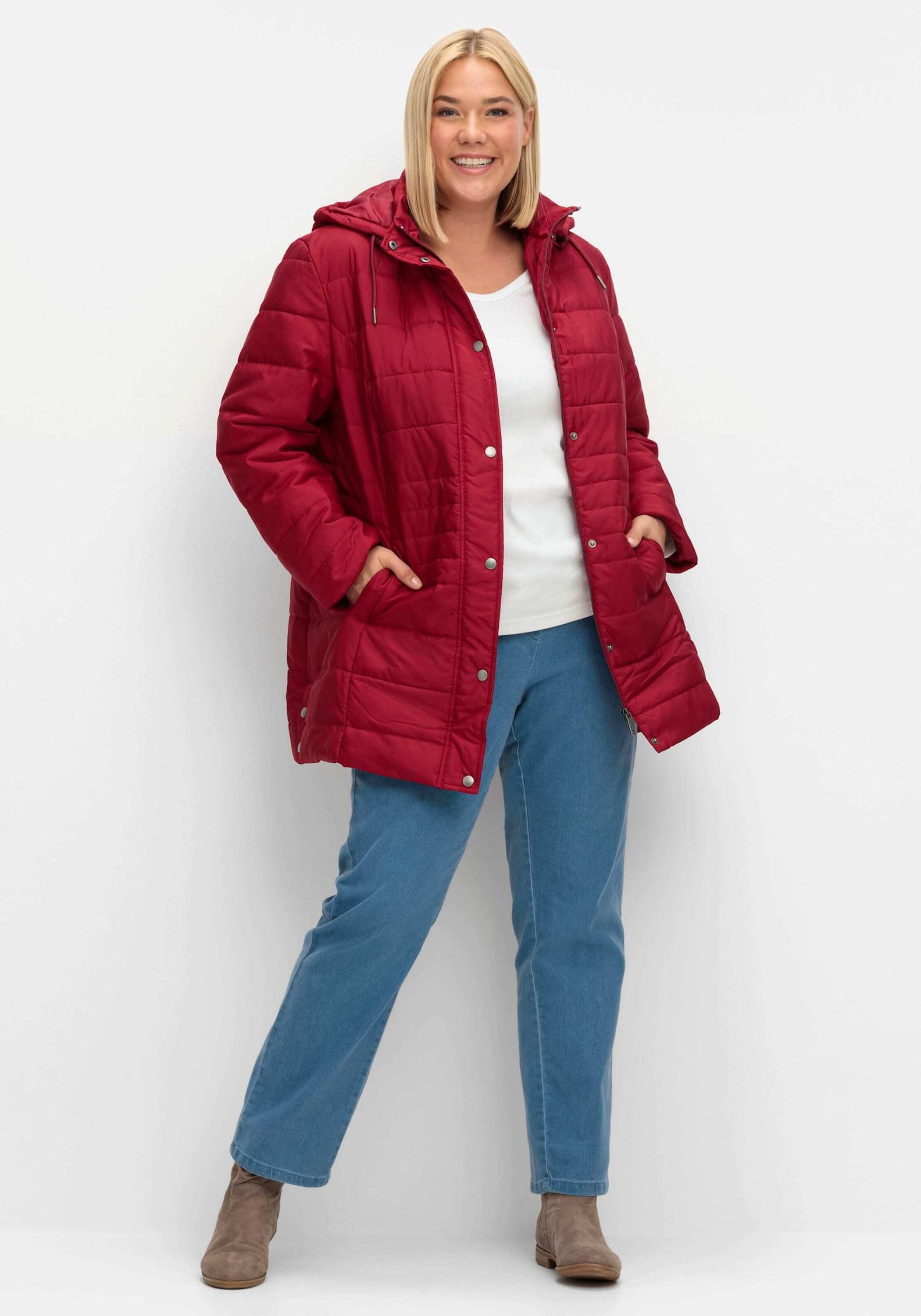 Sieh an! Allwetterjacke Steppjacke Langarm