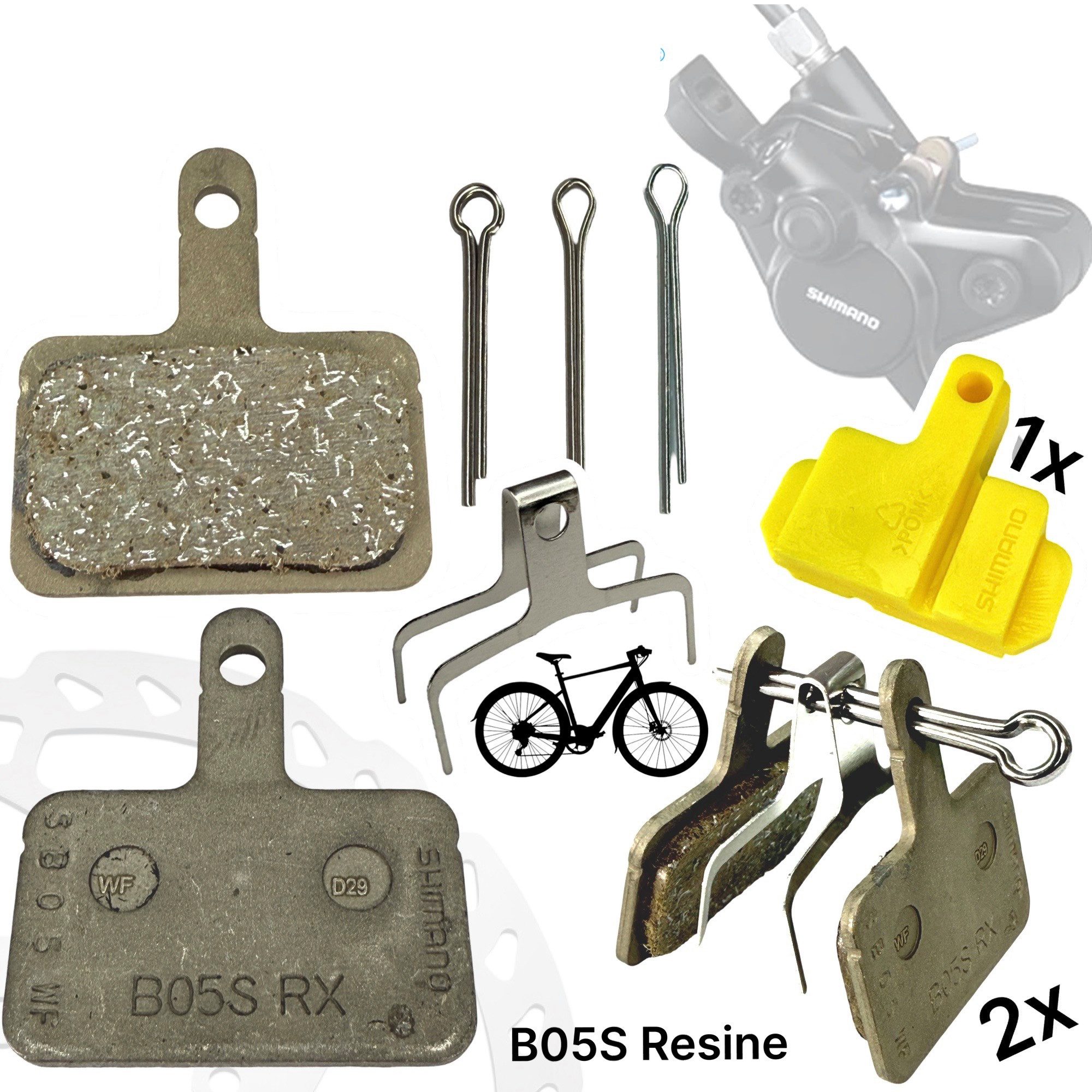 Shimano Scheibenbremse Shimano B05S B01S B03S Resine Fahrrad Mtb Scheibenbremsbeläge Set