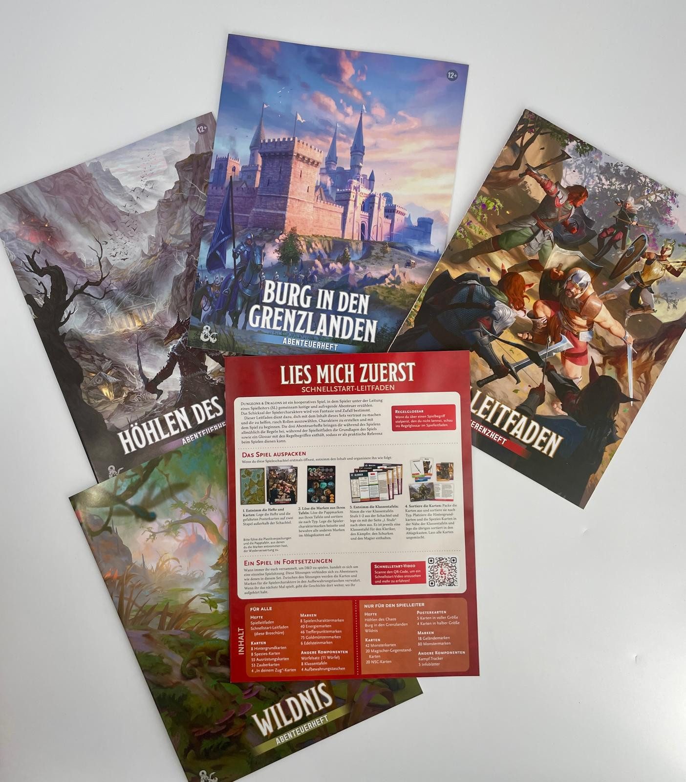 DUNGEONS & DRAGONS Spiel D&D Starter Set Heroes of the Borderlands RPG Deutsch