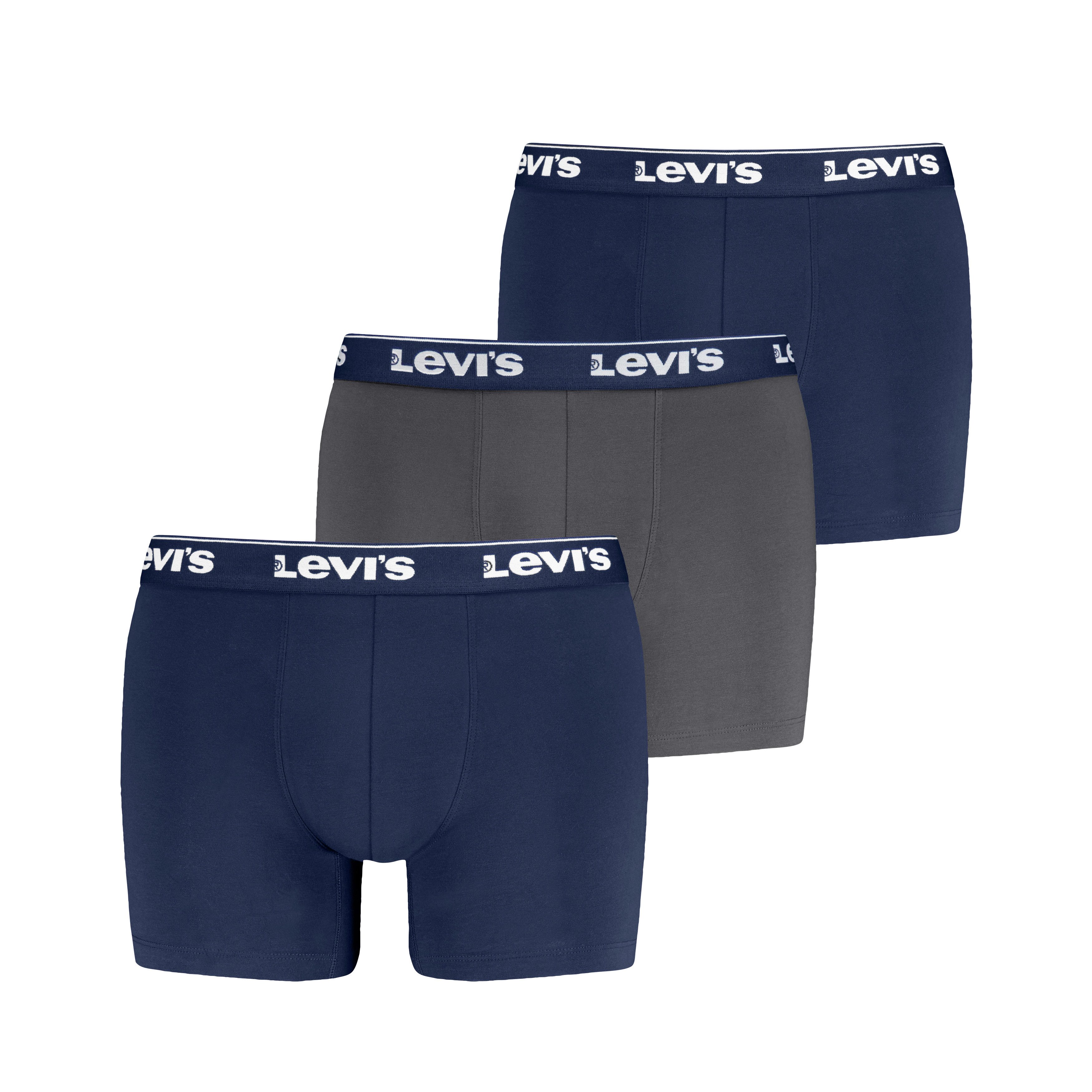 Levi's® Boxershorts LEVIS MEN REPEAT LOGO BOXER BRIEF 3P (3er Pack)