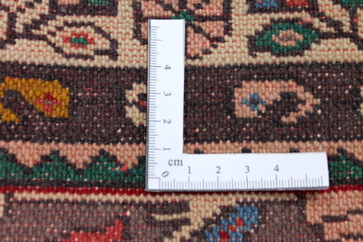 Orientteppich Rudbar 105x151 Handgeknüpfter 12 Orientteppich rechteckig, Perserteppich, Trading, Höhe: Nain mm 