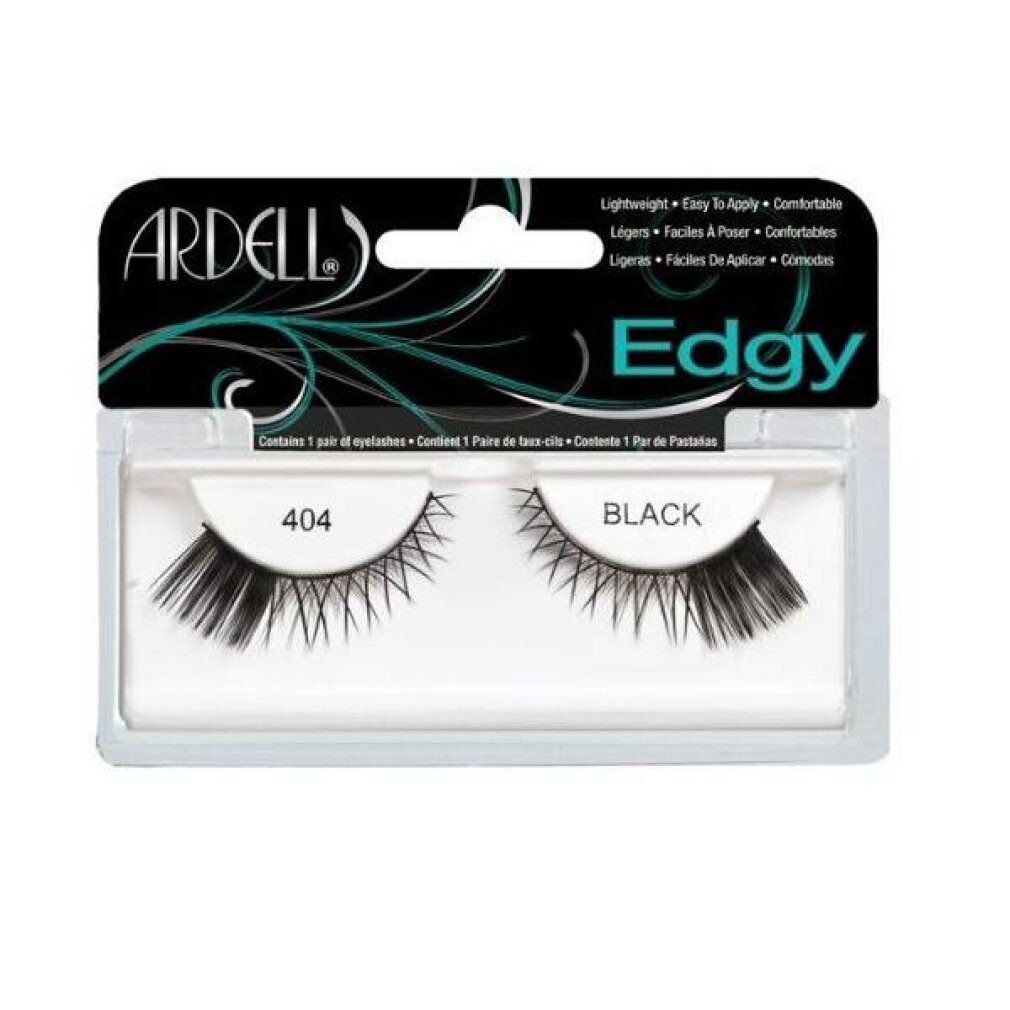 ARDELL Einzelwimpern ARDELL falsche Wimpern Streifen EDGY ACCENTED EDGES - 404 Schwarz