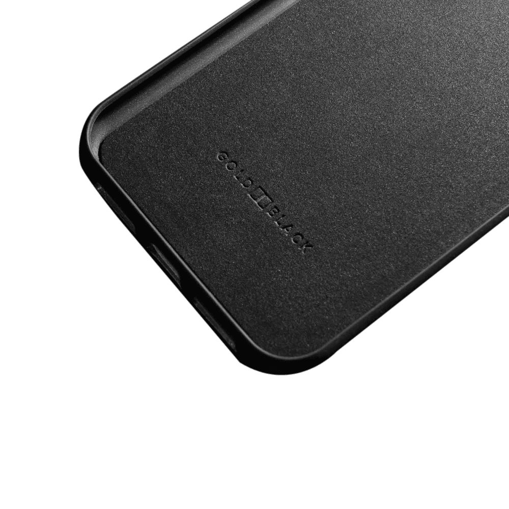 GOLDBLACK Handyhülle GOLDBLACK iPHONE 11 PRO LEDERHÜLLE MIT FINGERSCHLAUFE PYTHON NATURAL