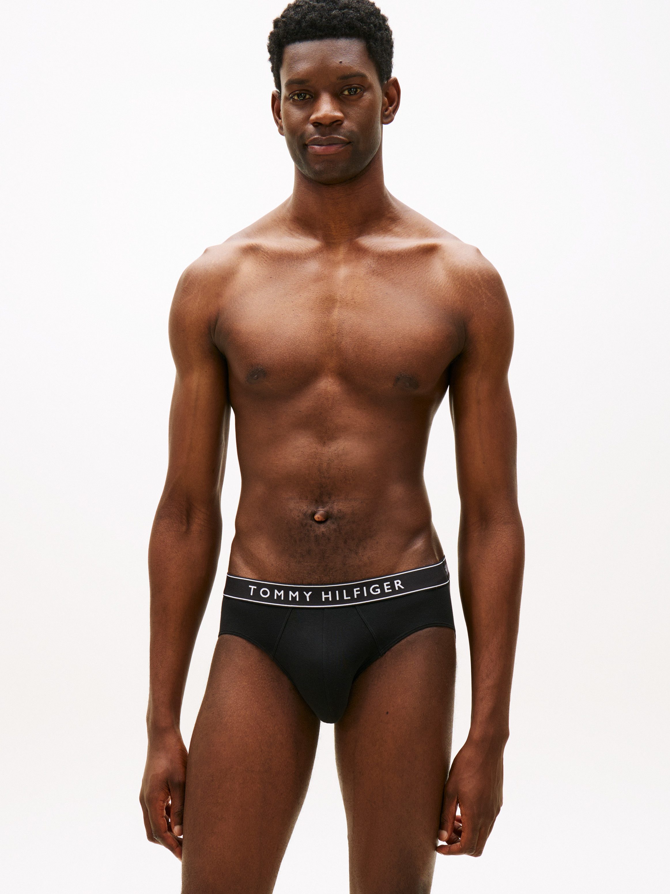 Tommy Hilfiger Underwear Slip (3-St) Körpernahe Passform mit elastischem Bund