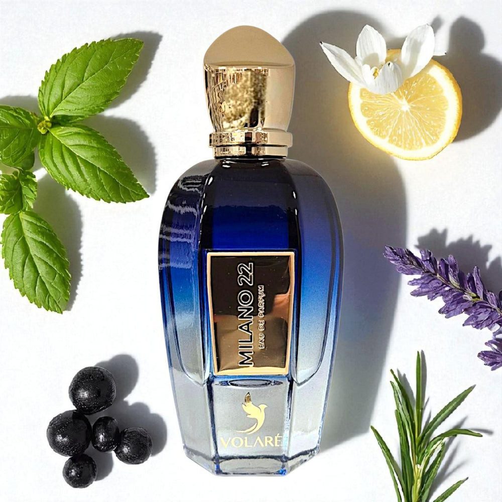 Volaré Perfumes Duft-Set Milano 22 Eau de Parfum 100ml Parfümzerstäuber (leer)