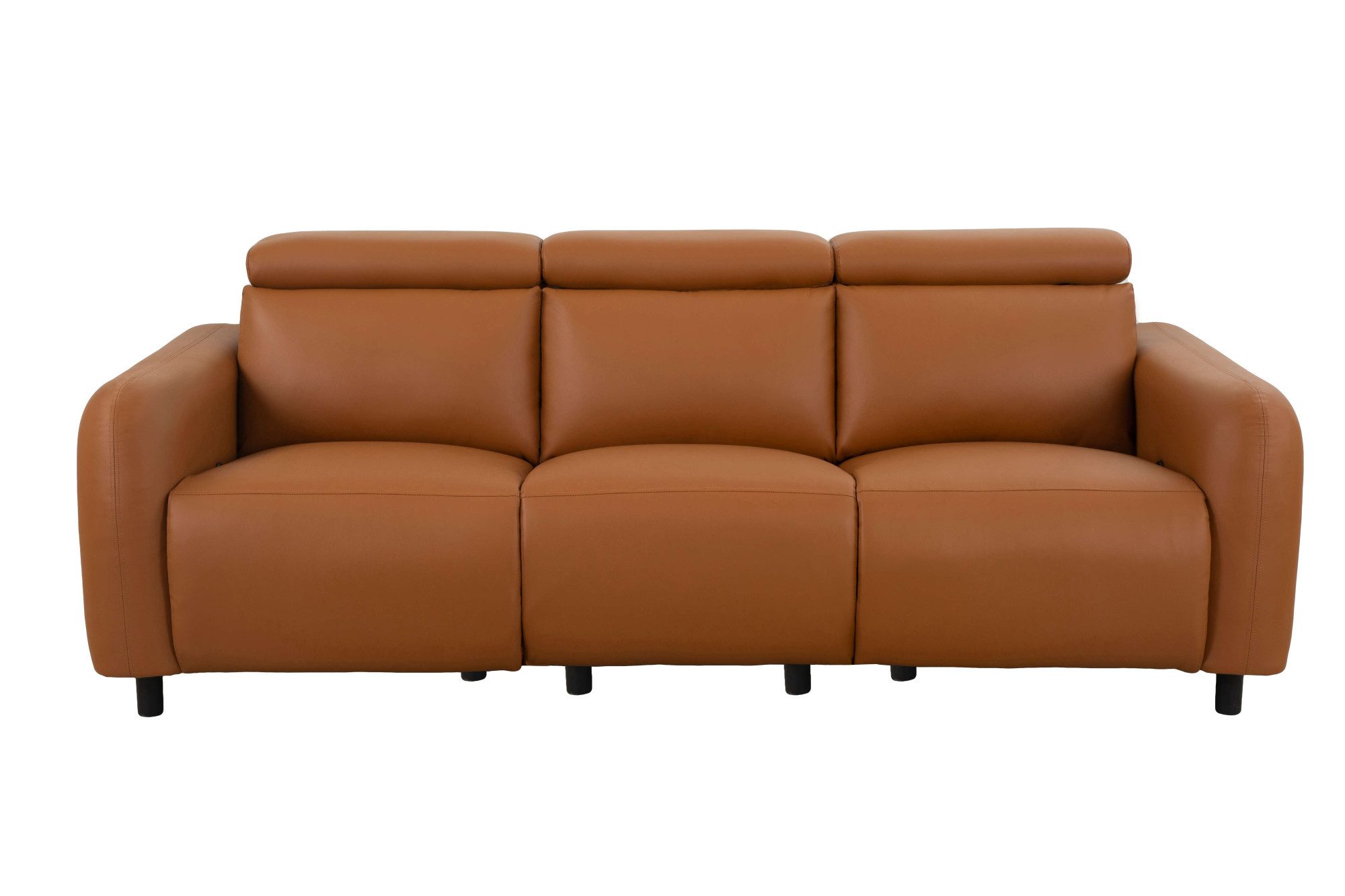 OTTO home 3-Sitzer SKAANE Lederoptik, 229 cm, manuelle-u. elektrische Relaxfunktion, Relax-Funktion in 2 Sitzen, Kopfteilverstellung, Federkernpolsterung