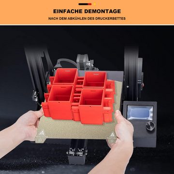 MAGICSHE 3D-Drucker Kleber für 3D-Druckerbetten PEI PEO-Bauplatte 235x235mm